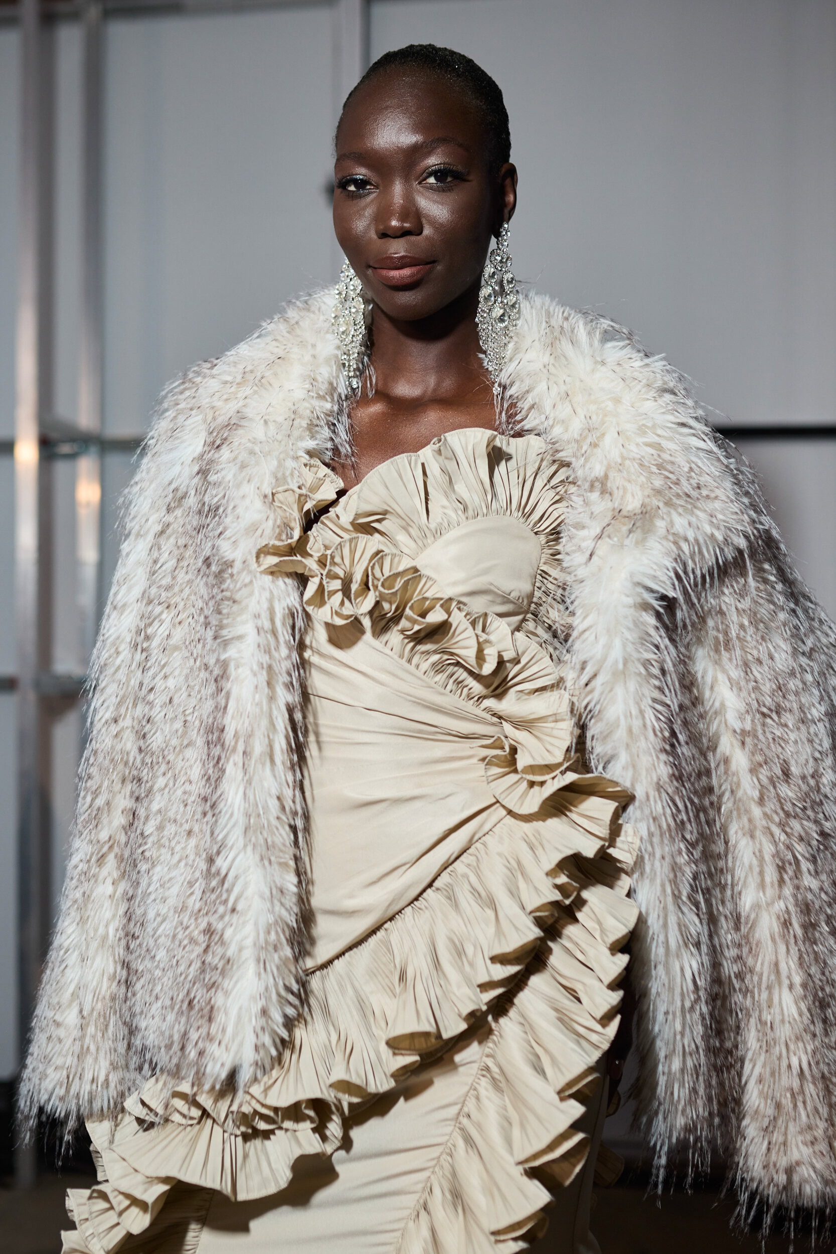 Badgley Mischka  Fall 2024 Fashion Show Backstage