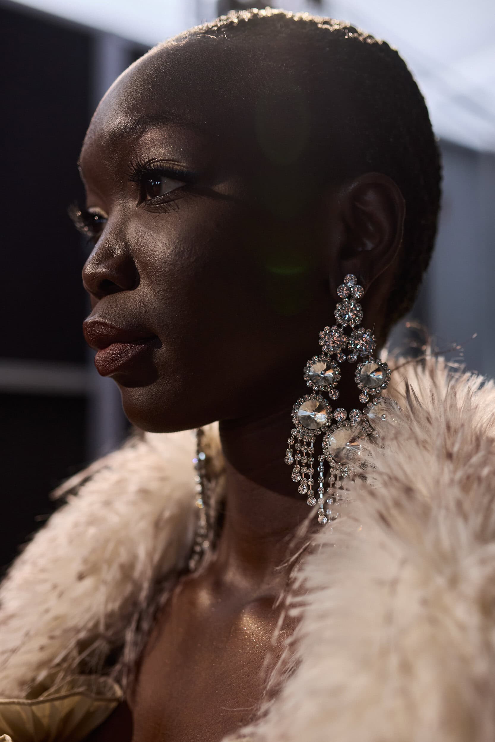 Badgley Mischka  Fall 2024 Fashion Show Backstage