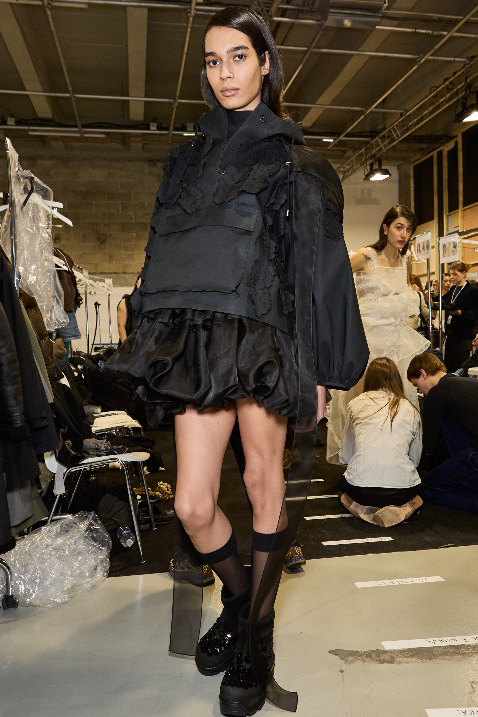 Cecilie Bahnsen  Fall 2024 Fashion Show Backstage