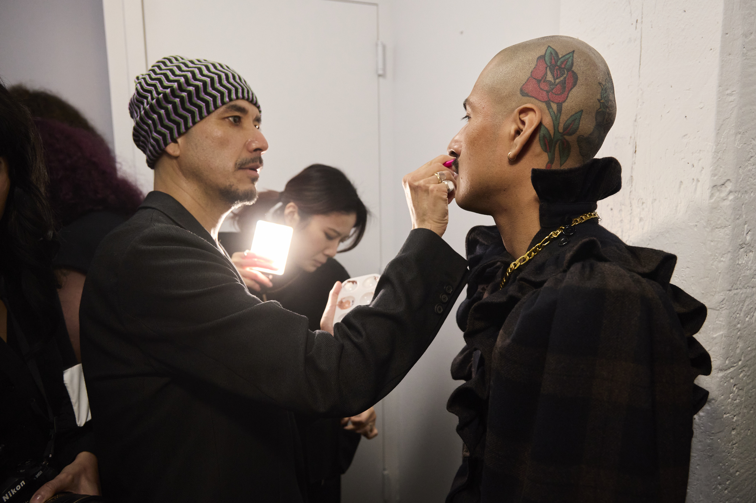 Willy Chavarria Fall 2024 Men’s Fashion Show Backstage