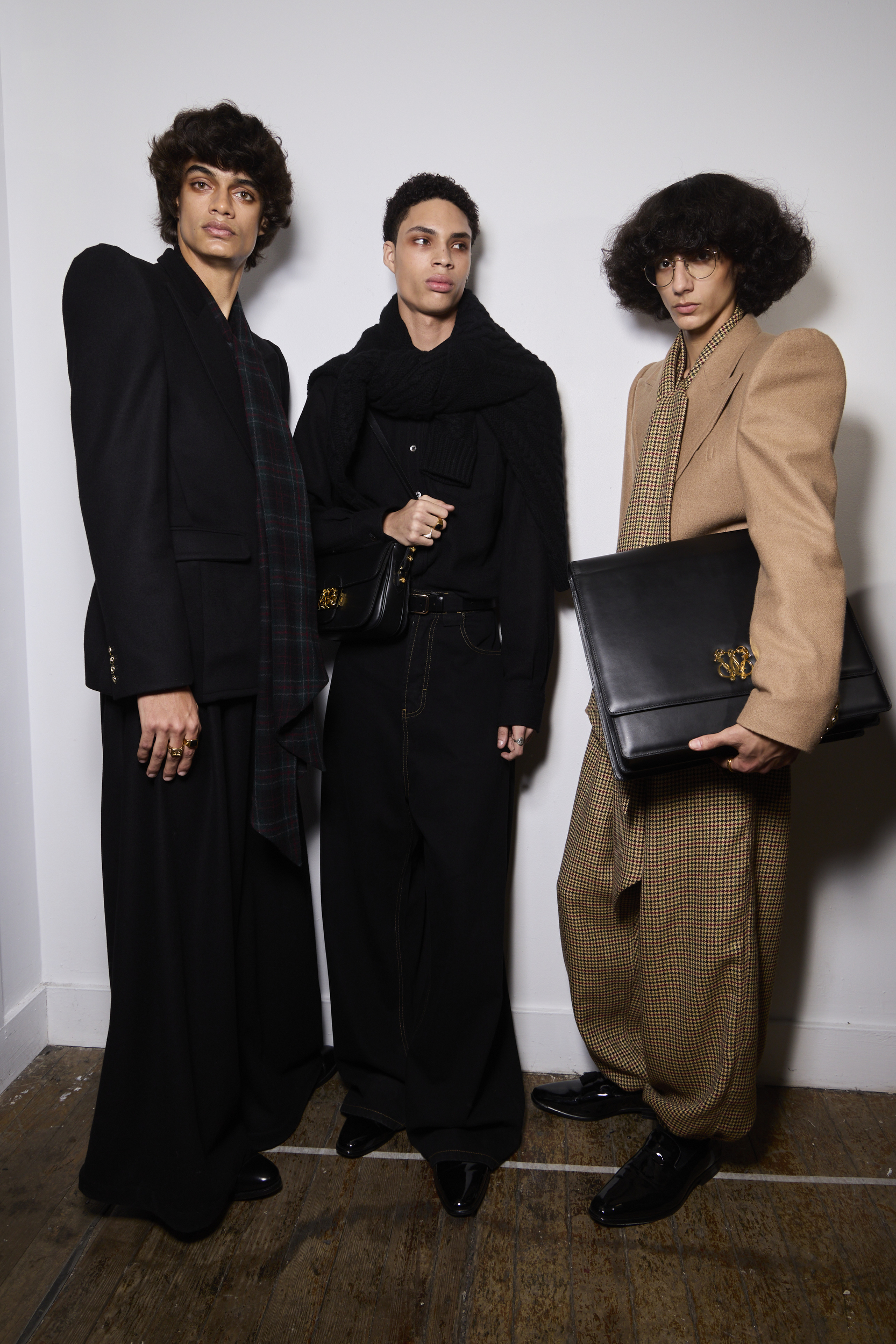 Willy Chavarria Fall 2024 Men’s Fashion Show Backstage