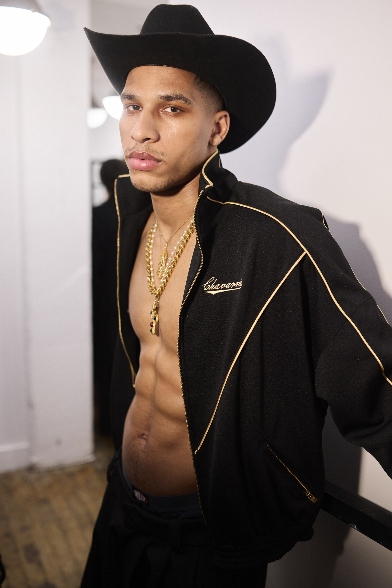 Willy Chavarria Fall 2024 Men’s Fashion Show Backstage