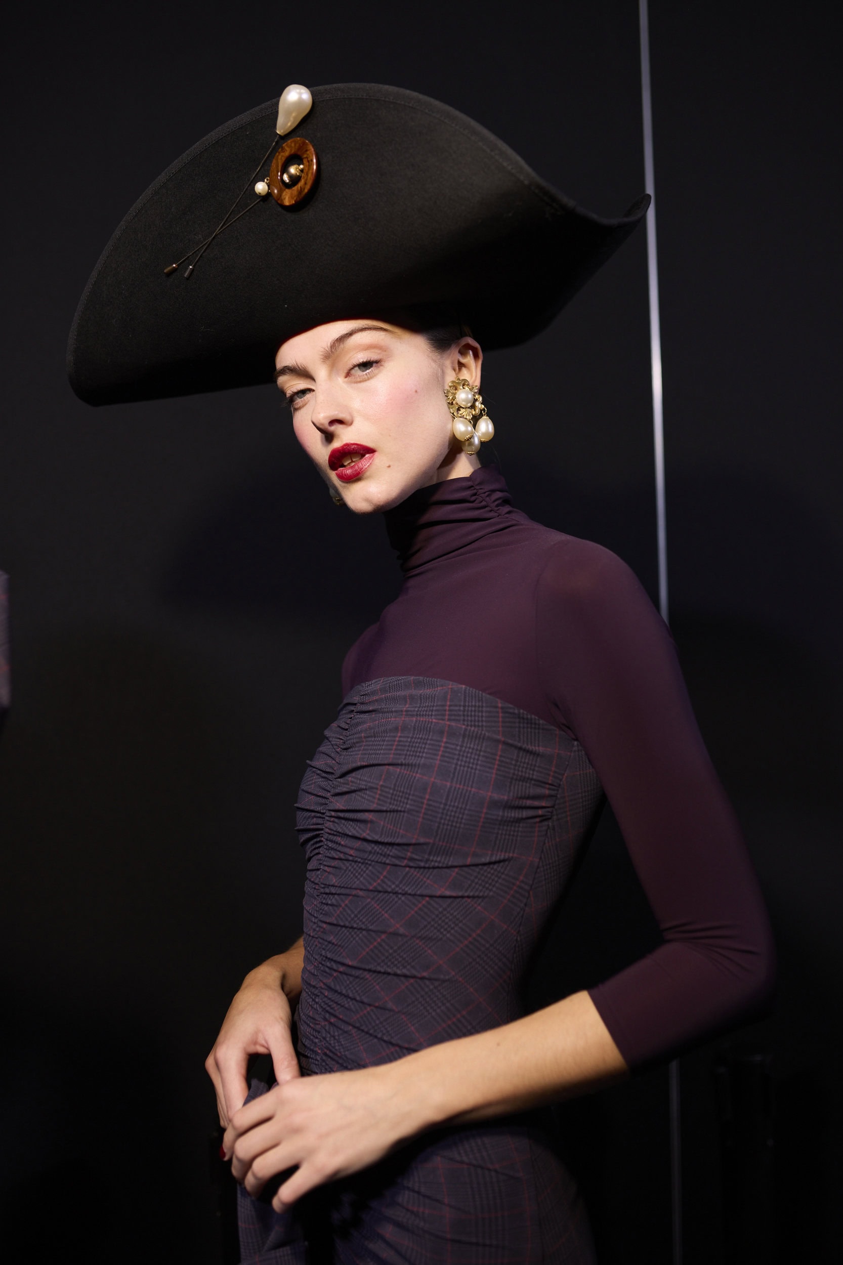 Chiara Boni La Petite Robe  Fall 2024 Fashion Show Backstage