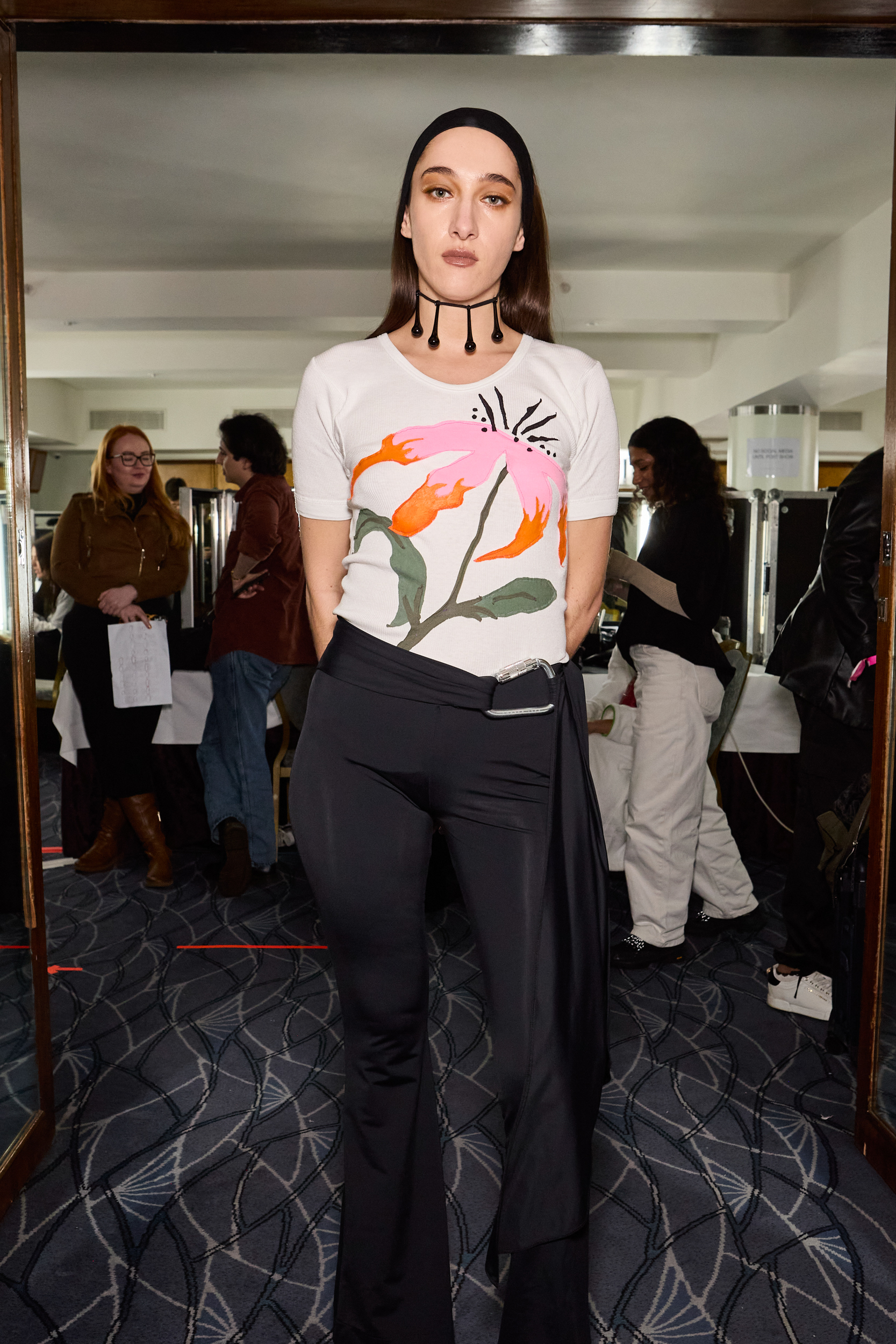 Conner Ives  Fall 2024 Fashion Show Backstage