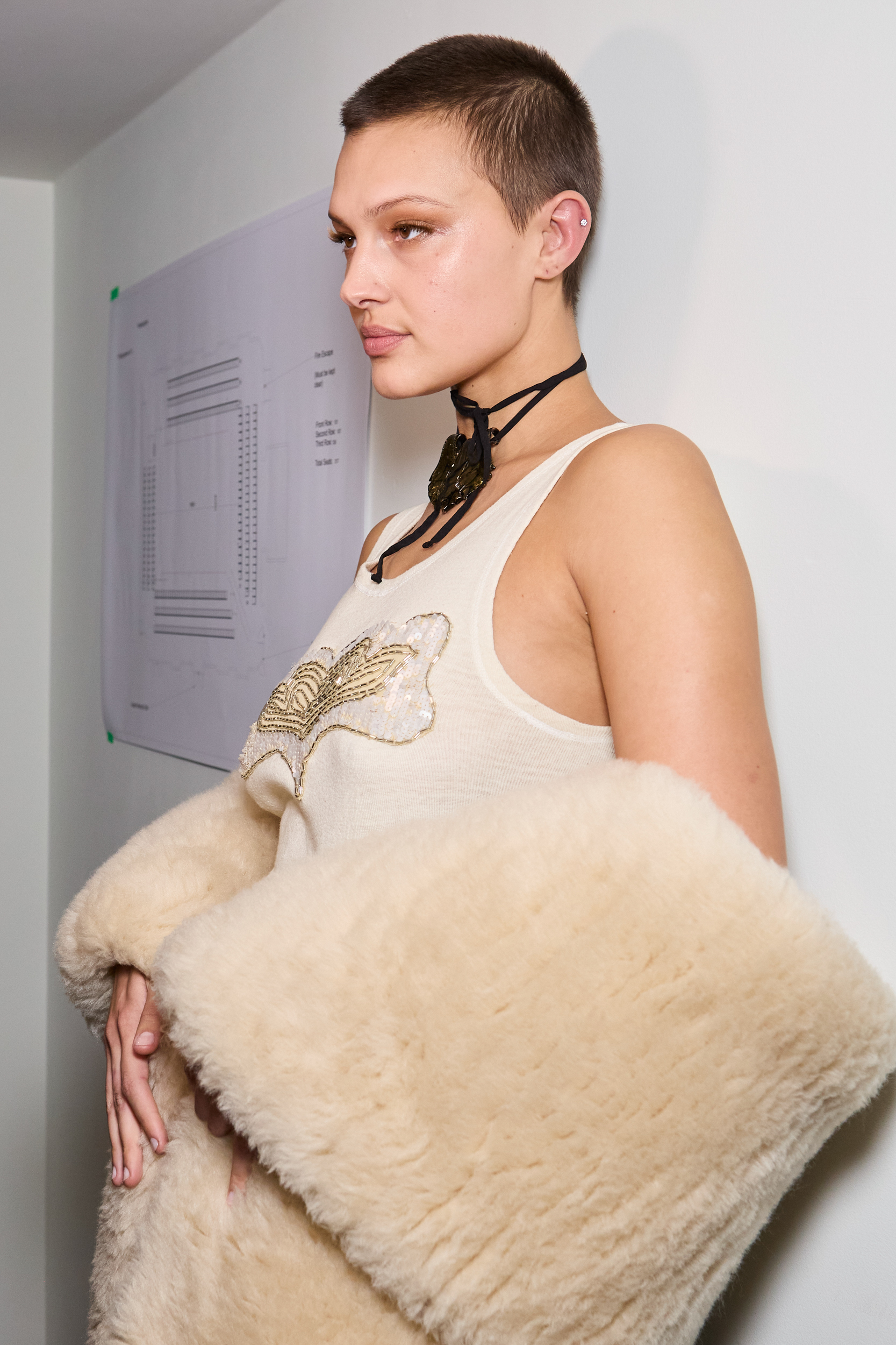 Conner Ives  Fall 2024 Fashion Show Backstage