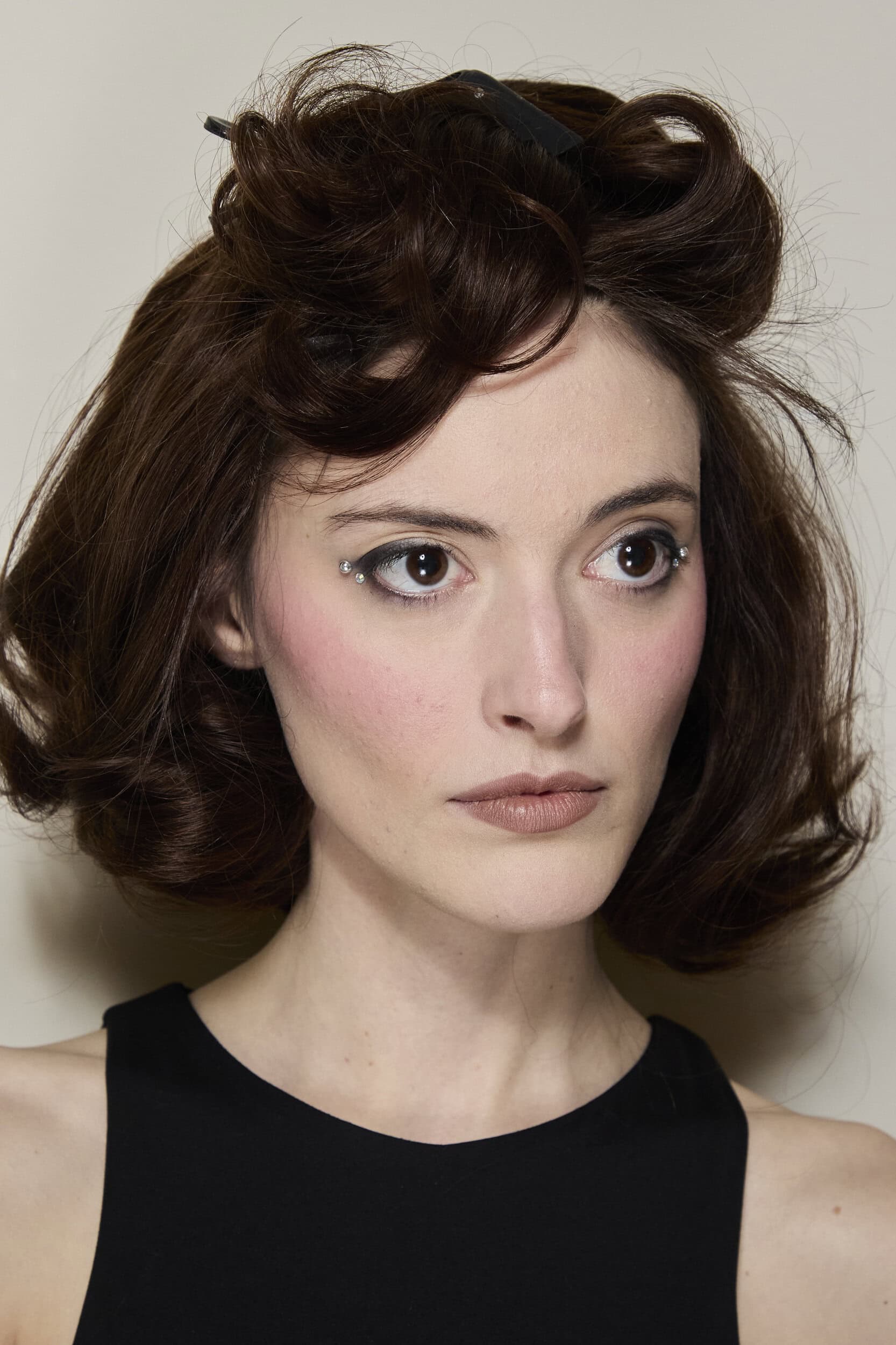 Christian Cowan  Fall 2024 Fashion Show Backstage