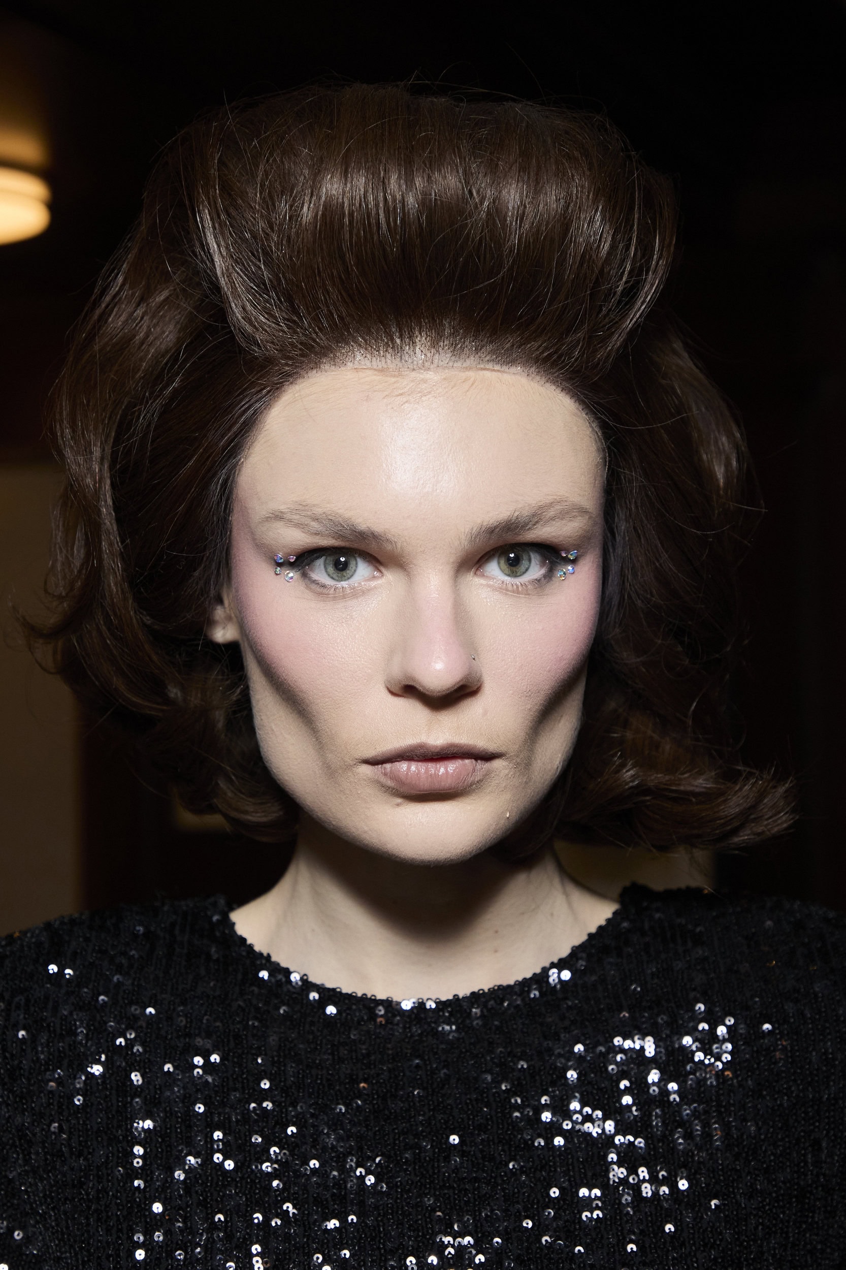 Christian Cowan  Fall 2024 Fashion Show Backstage