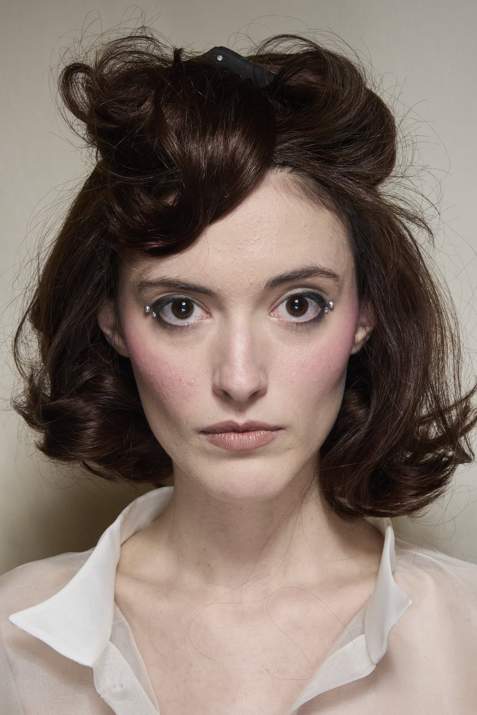 Christian Cowan  Fall 2024 Fashion Show Backstage