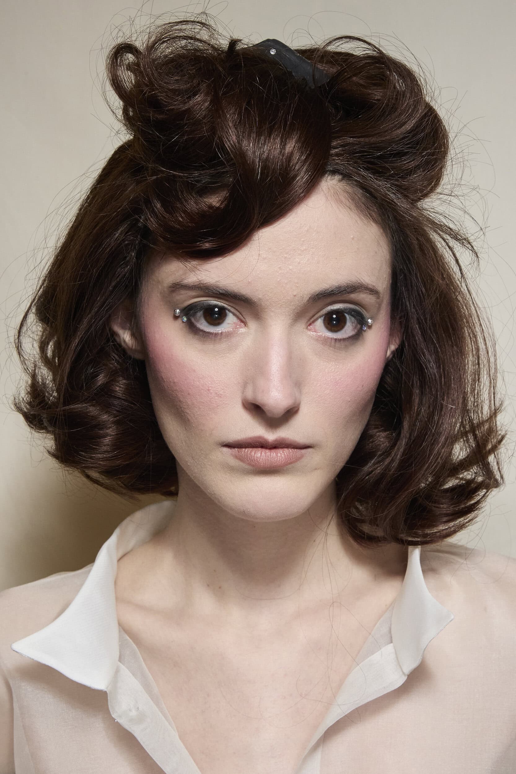 Christian Cowan  Fall 2024 Fashion Show Backstage