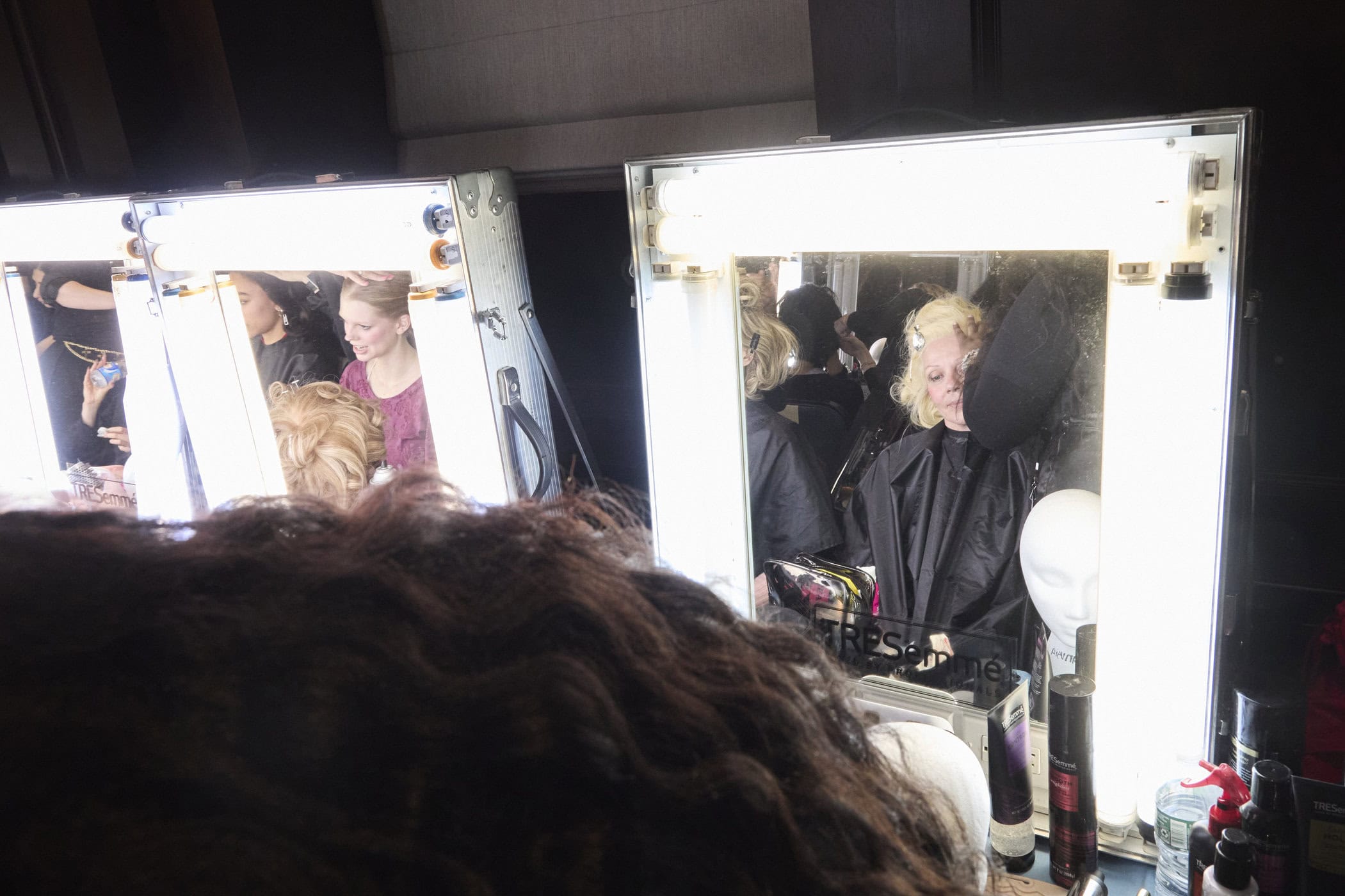 Christian Cowan  Fall 2024 Fashion Show Backstage