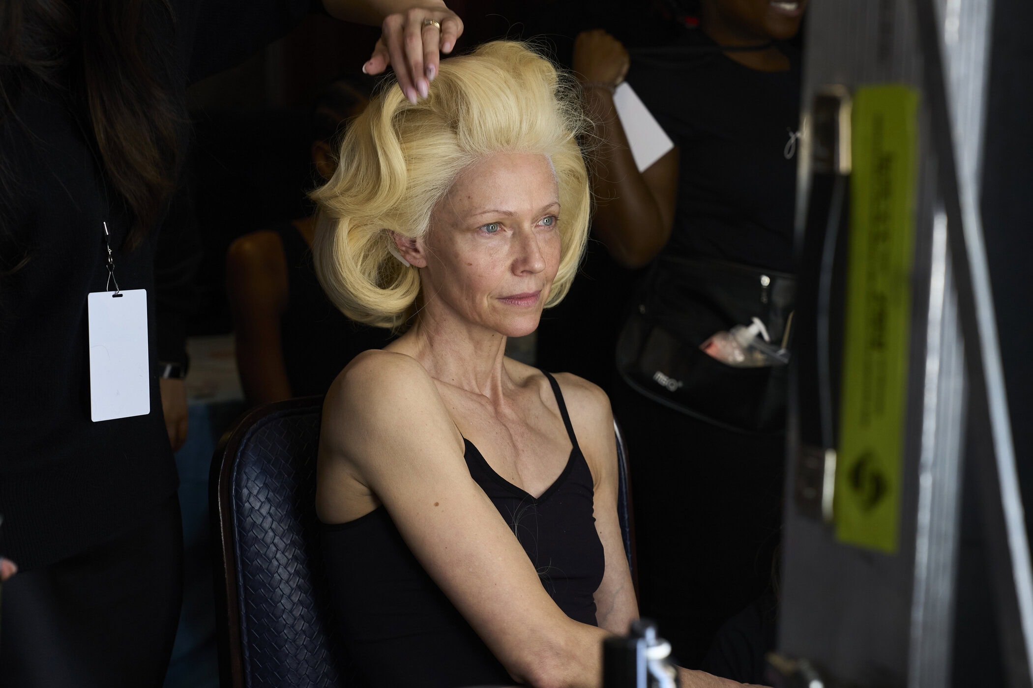 Christian Cowan  Fall 2024 Fashion Show Backstage
