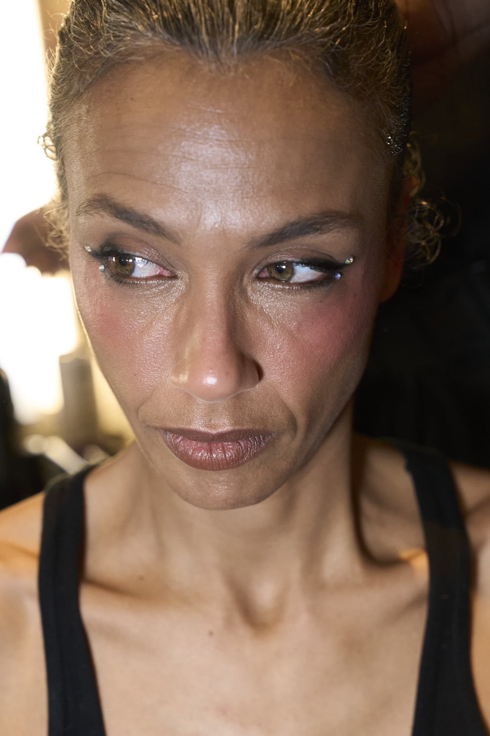 Christian Cowan  Fall 2024 Fashion Show Backstage
