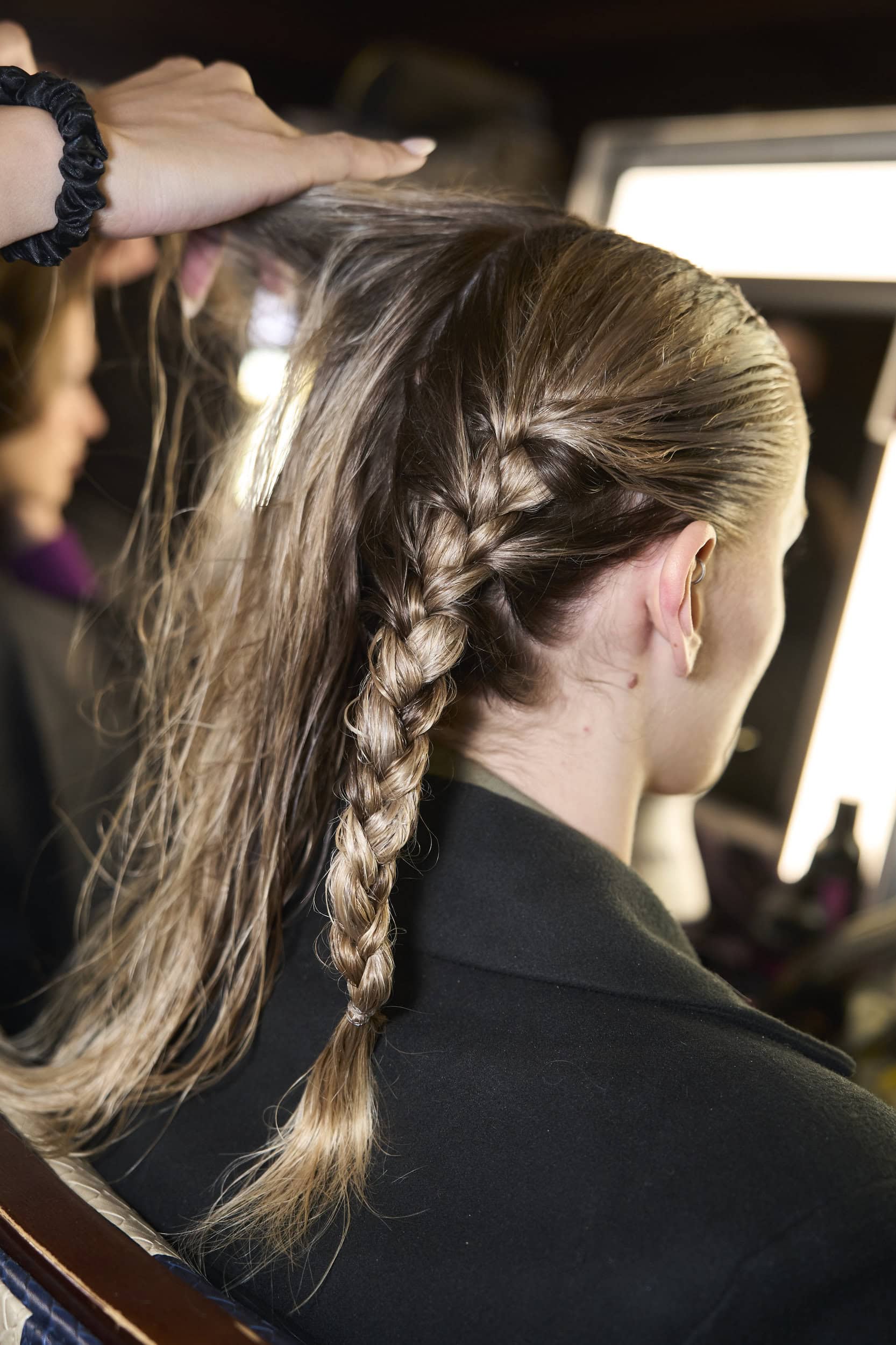 Christian Cowan  Fall 2024 Fashion Show Backstage