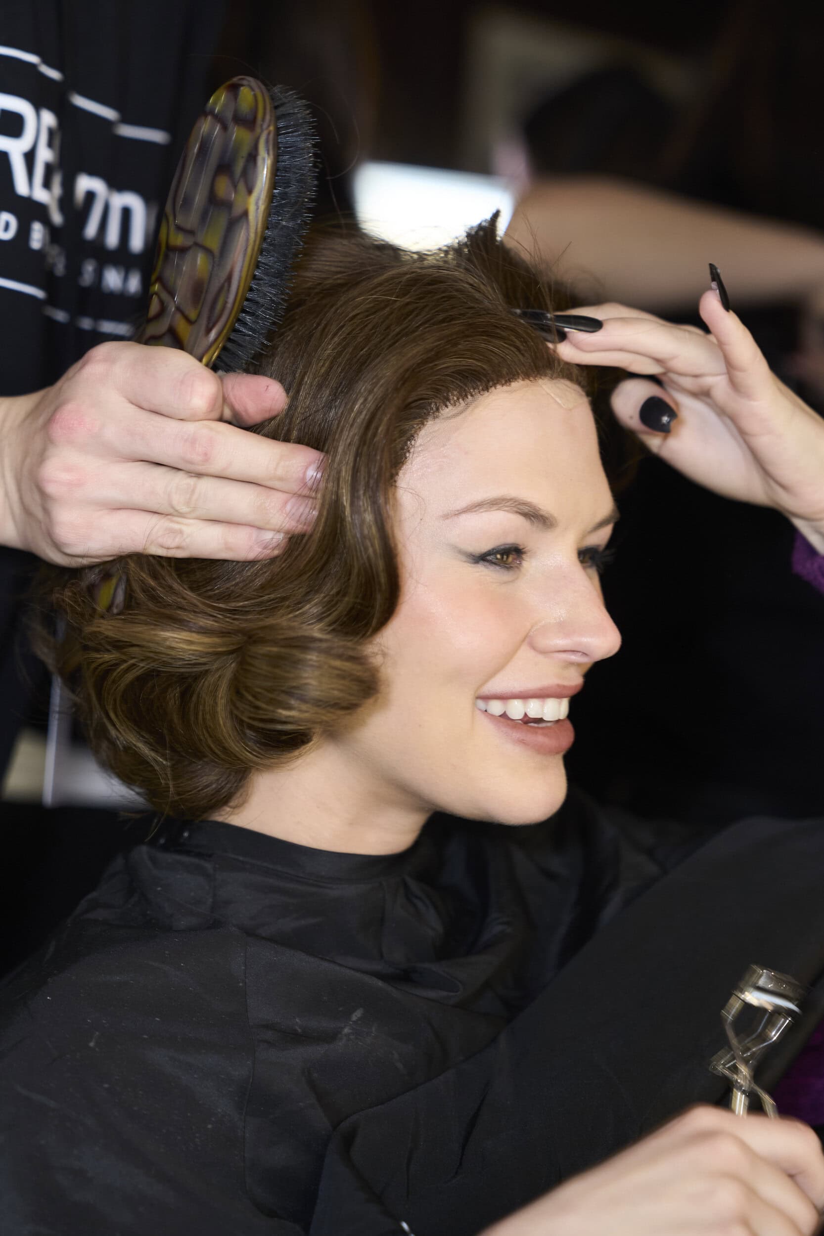 Christian Cowan  Fall 2024 Fashion Show Backstage