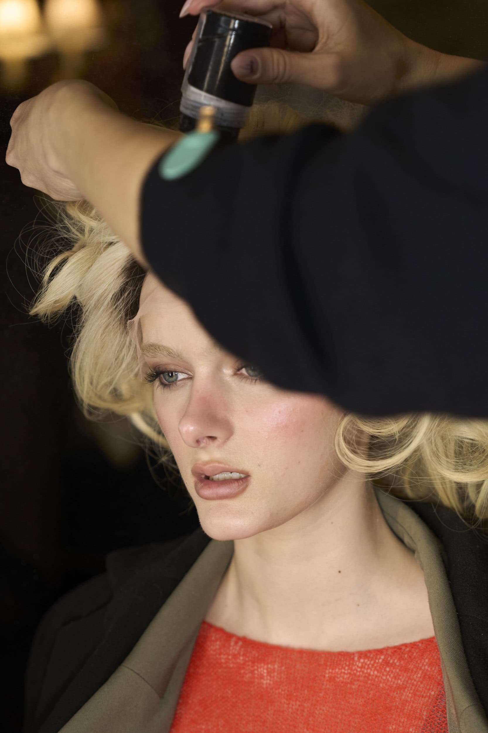 Christian Cowan  Fall 2024 Fashion Show Backstage