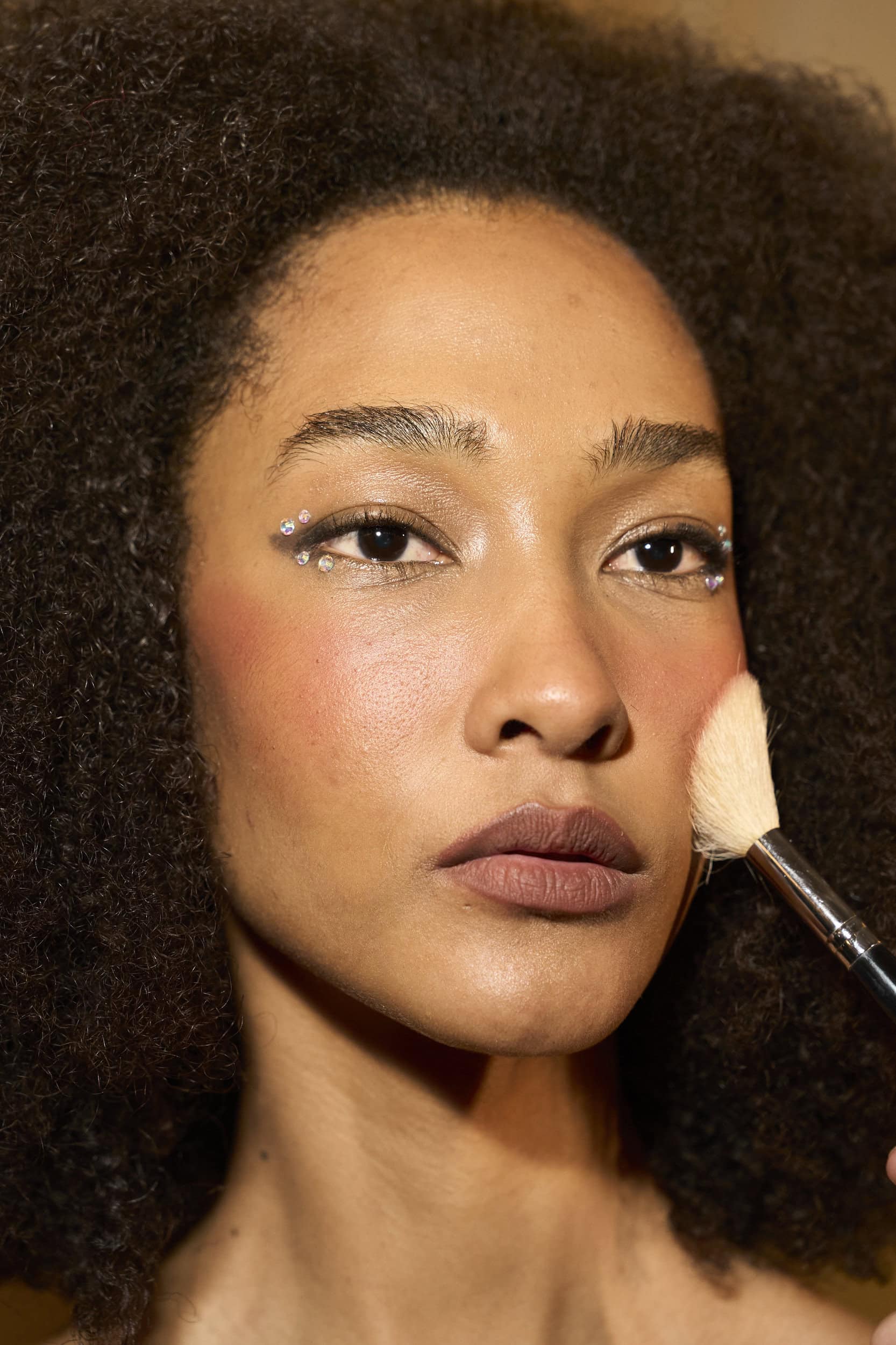 Christian Cowan  Fall 2024 Fashion Show Backstage