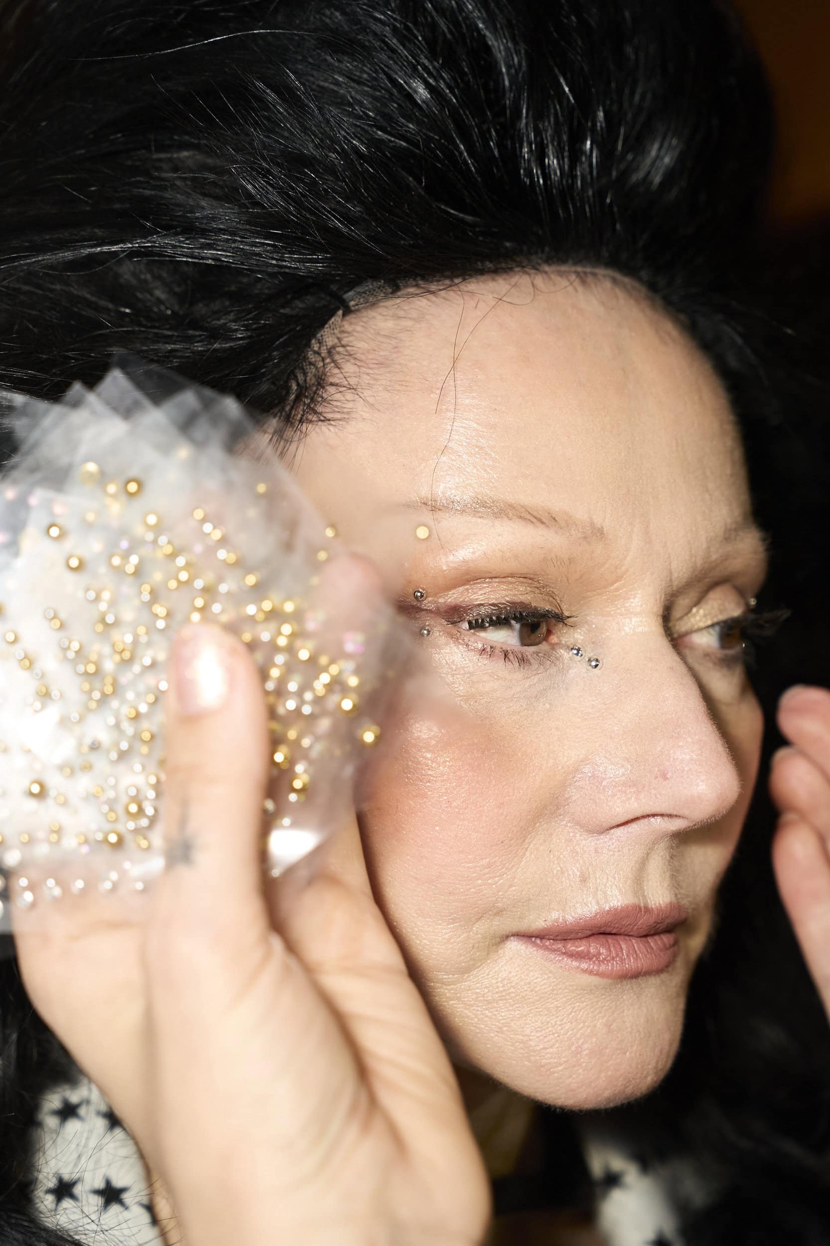 Christian Cowan  Fall 2024 Fashion Show Backstage