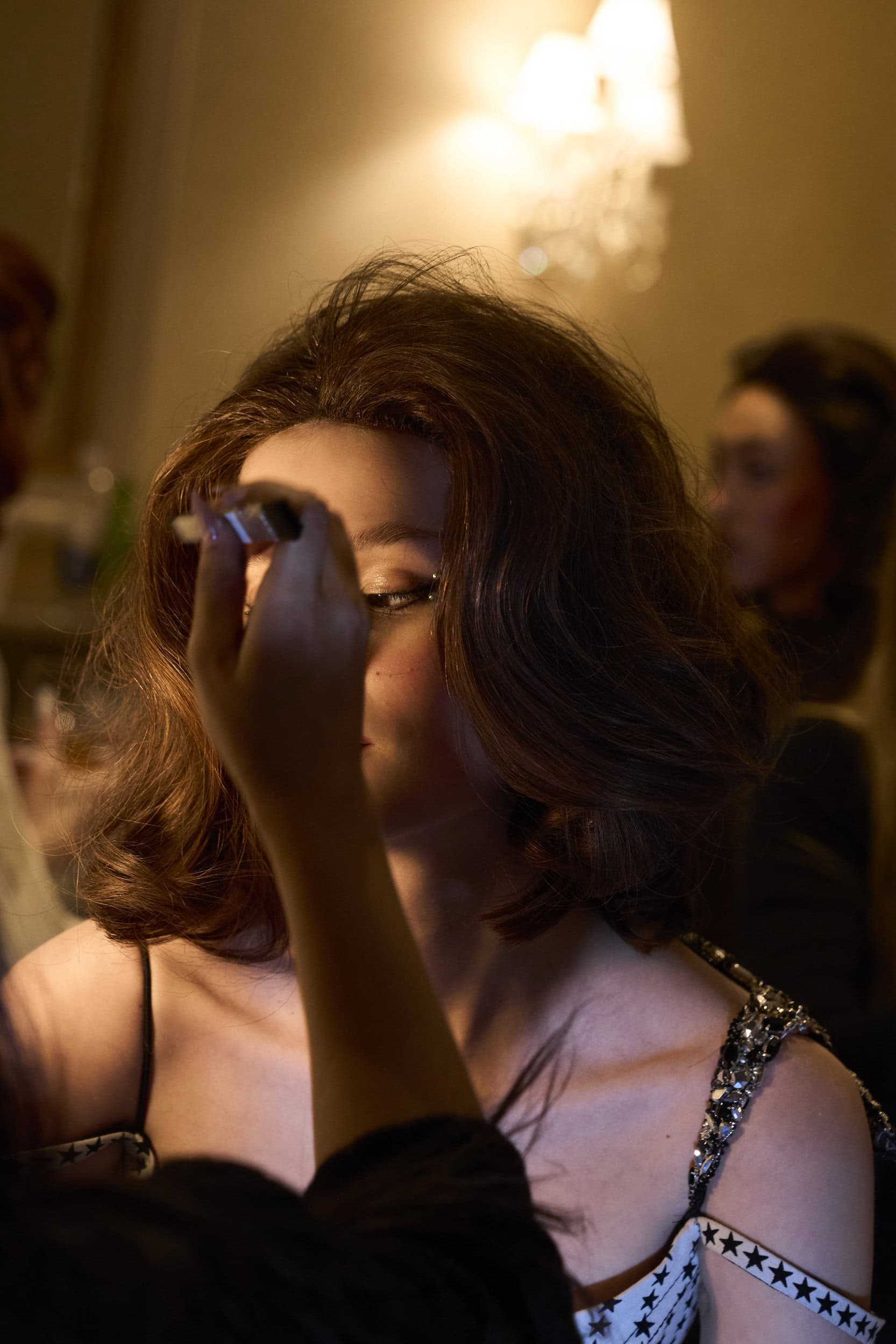 Christian Cowan  Fall 2024 Fashion Show Backstage