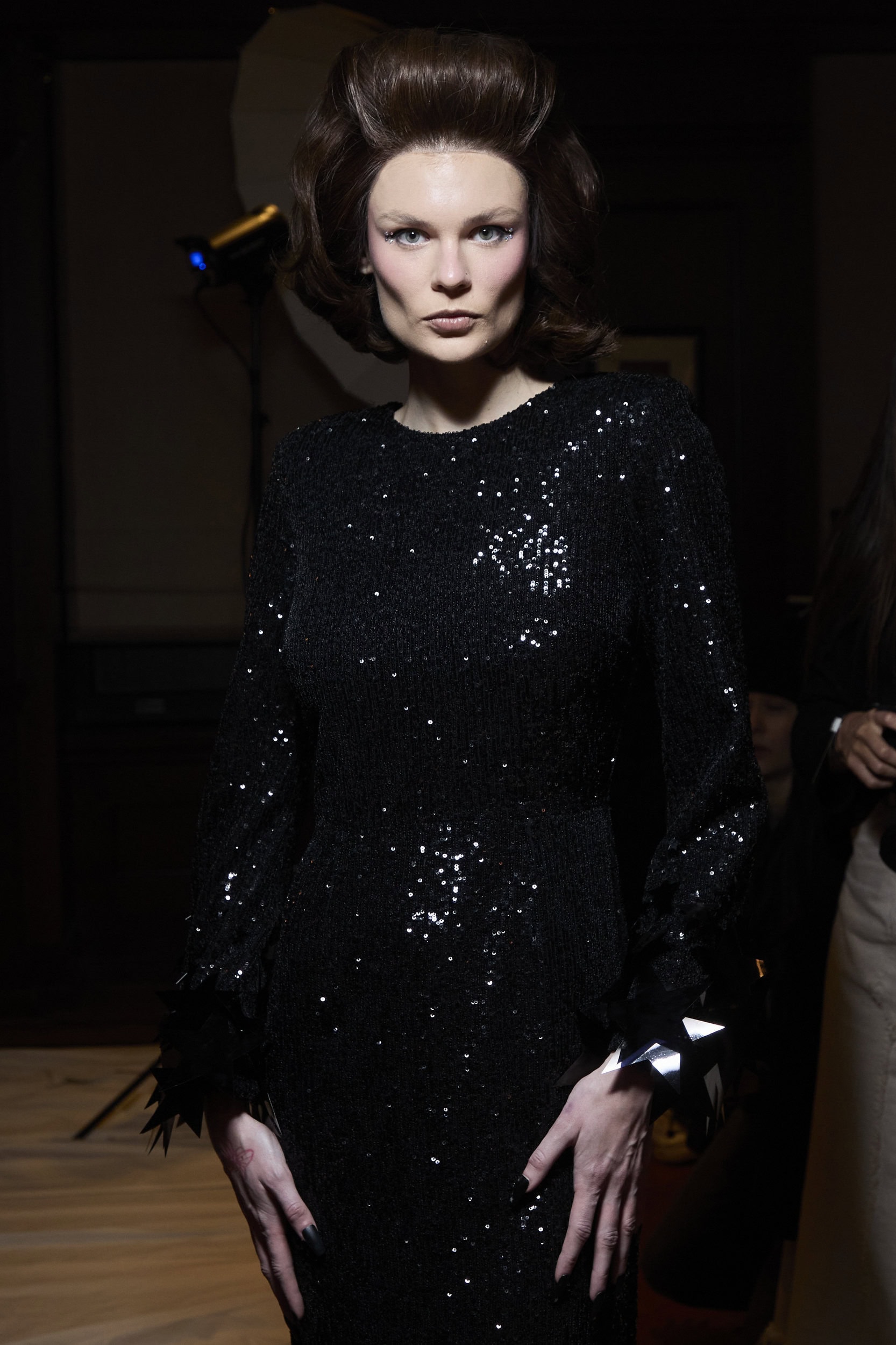 Christian Cowan  Fall 2024 Fashion Show Backstage