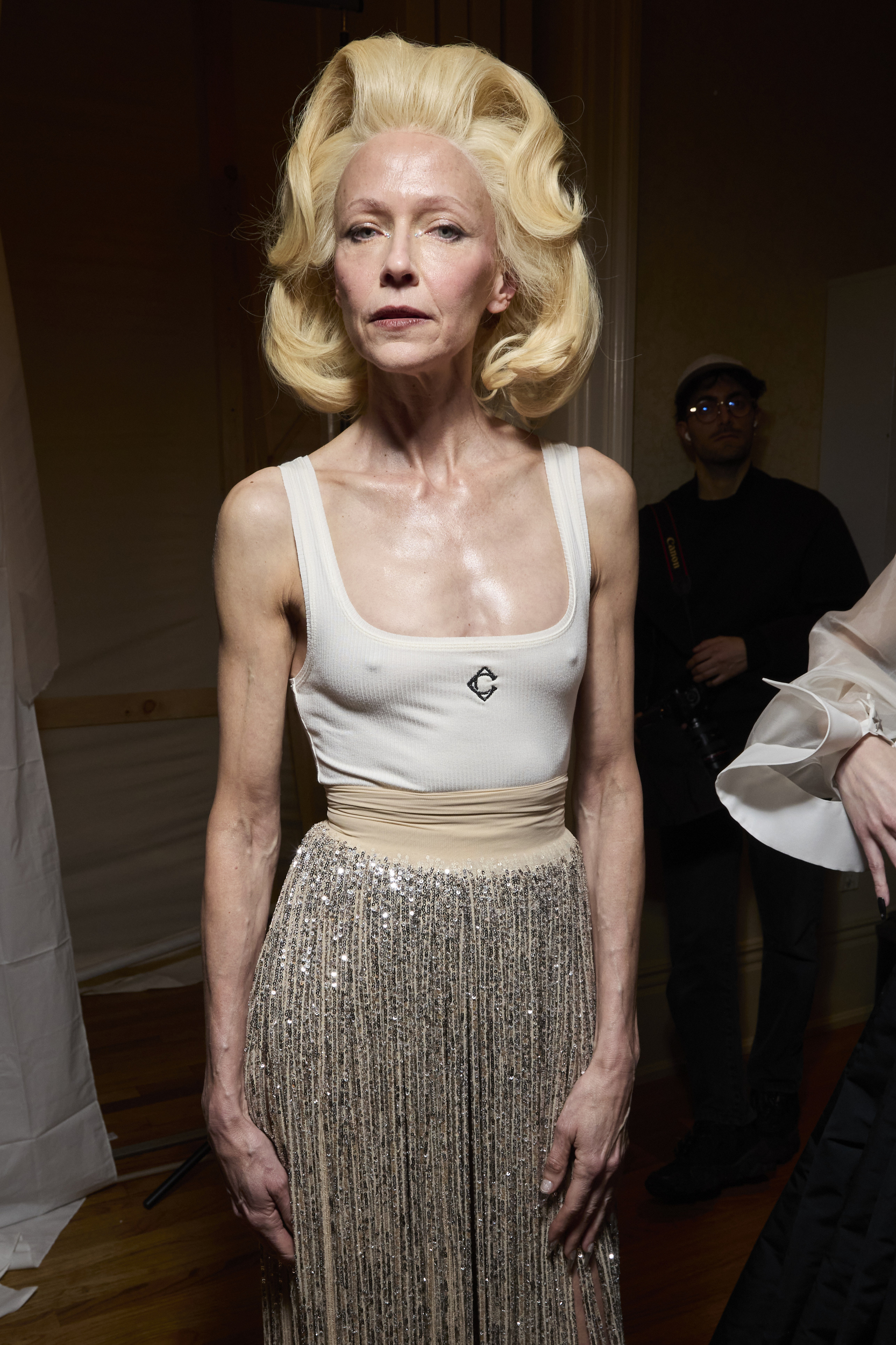 Christian Cowan  Fall 2024 Fashion Show Backstage