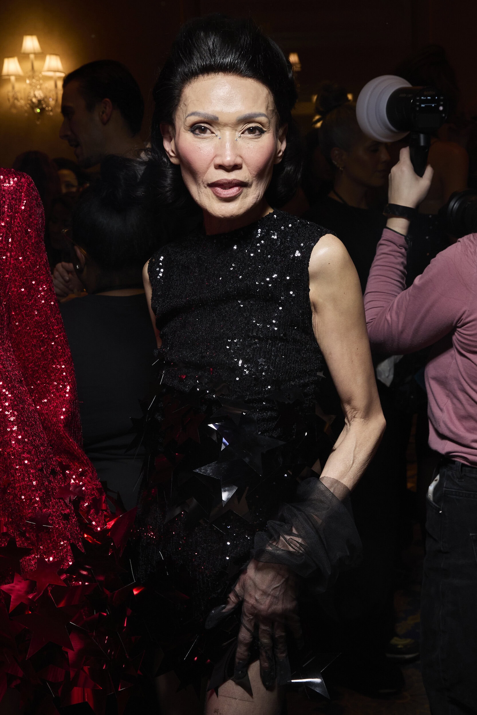 Christian Cowan  Fall 2024 Fashion Show Backstage