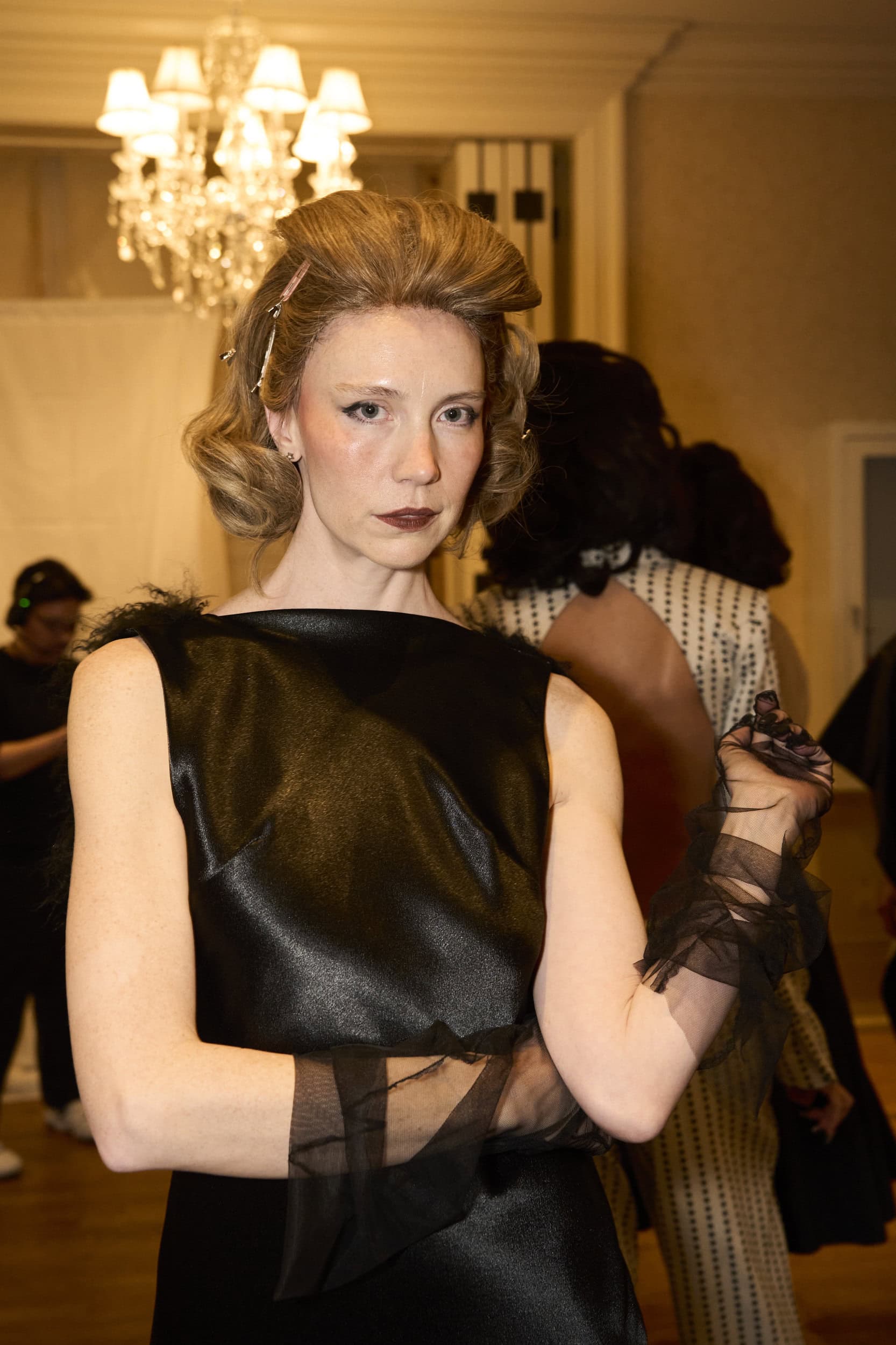 Christian Cowan  Fall 2024 Fashion Show Backstage