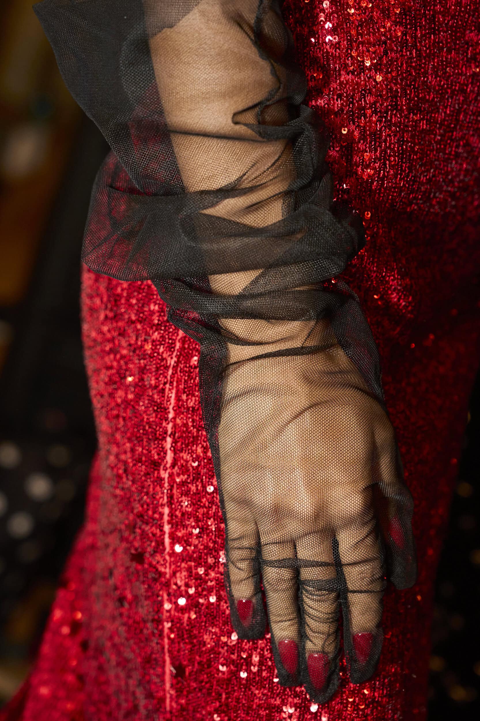 Christian Cowan  Fall 2024 Fashion Show Backstage
