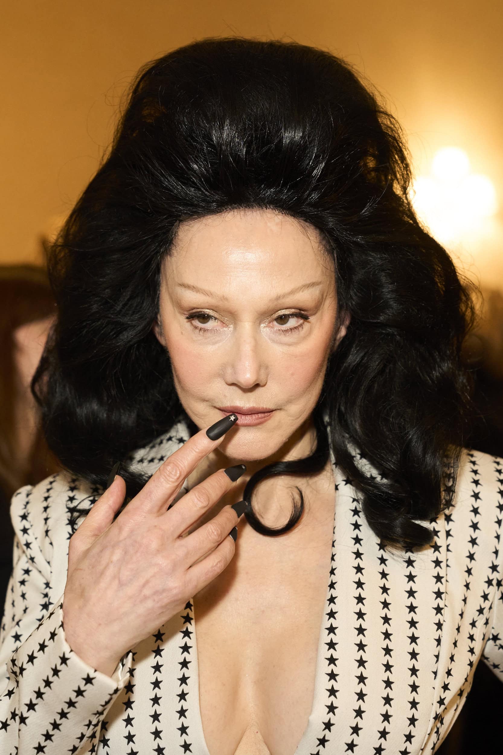 Christian Cowan  Fall 2024 Fashion Show Backstage