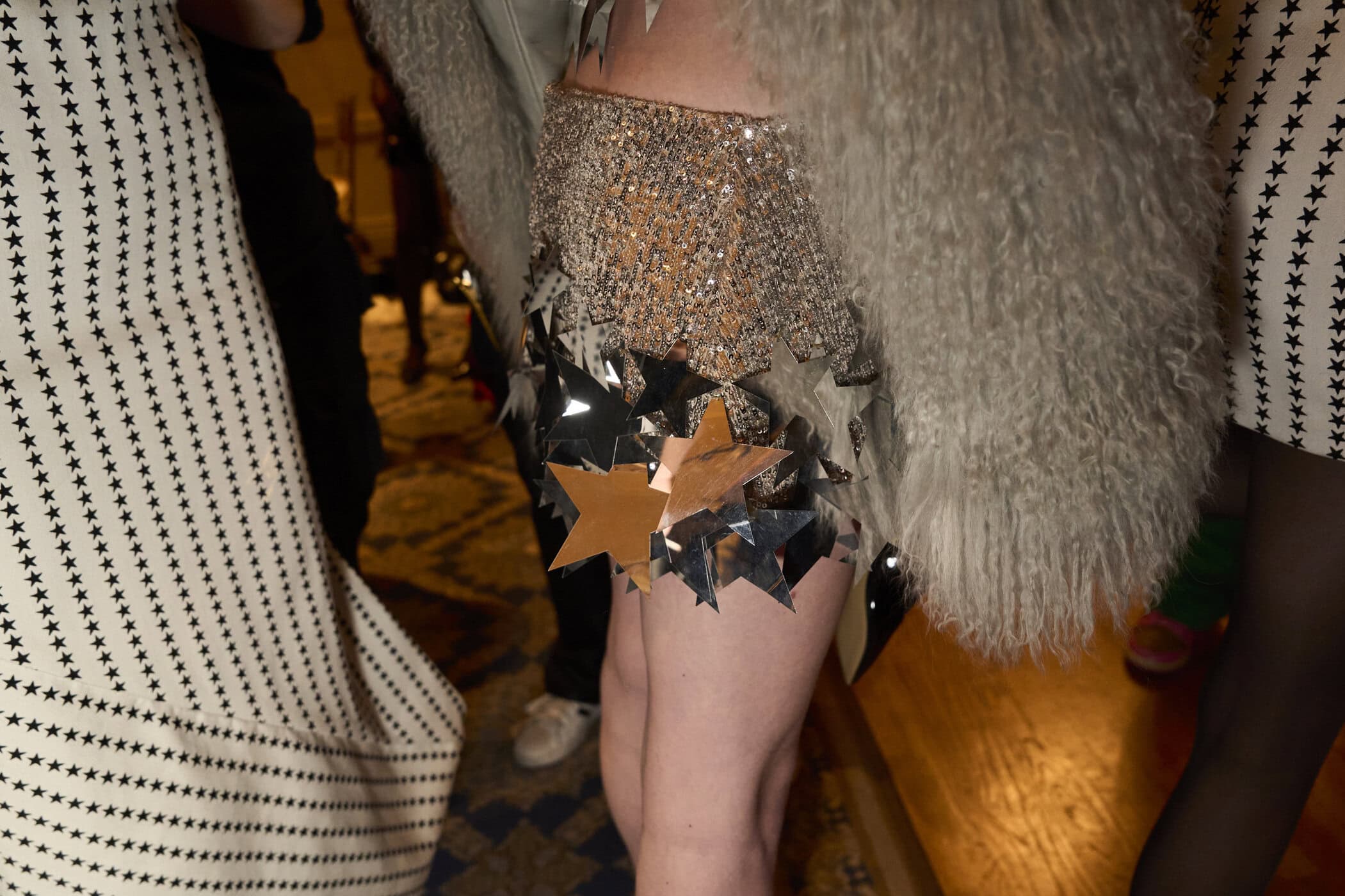 Christian Cowan  Fall 2024 Fashion Show Backstage