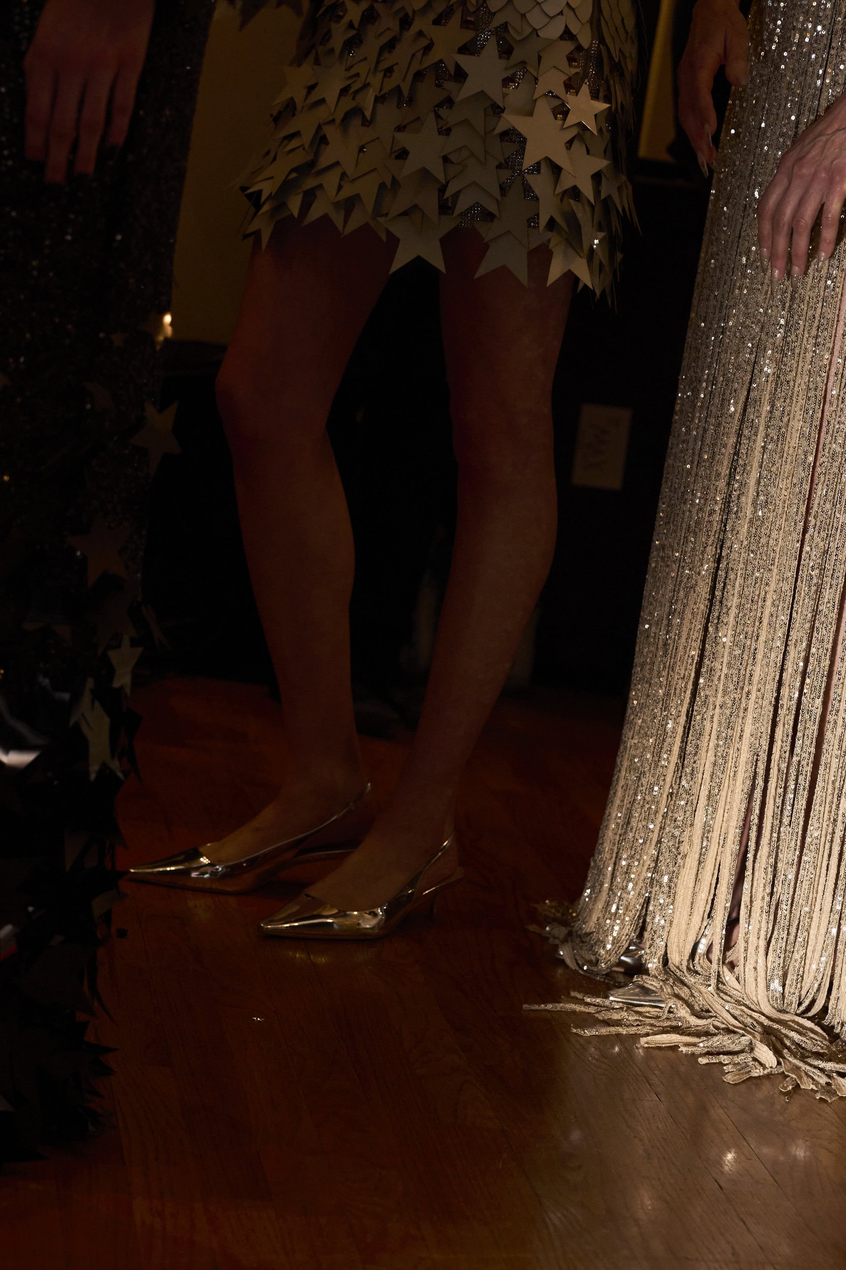 Christian Cowan  Fall 2024 Fashion Show Backstage