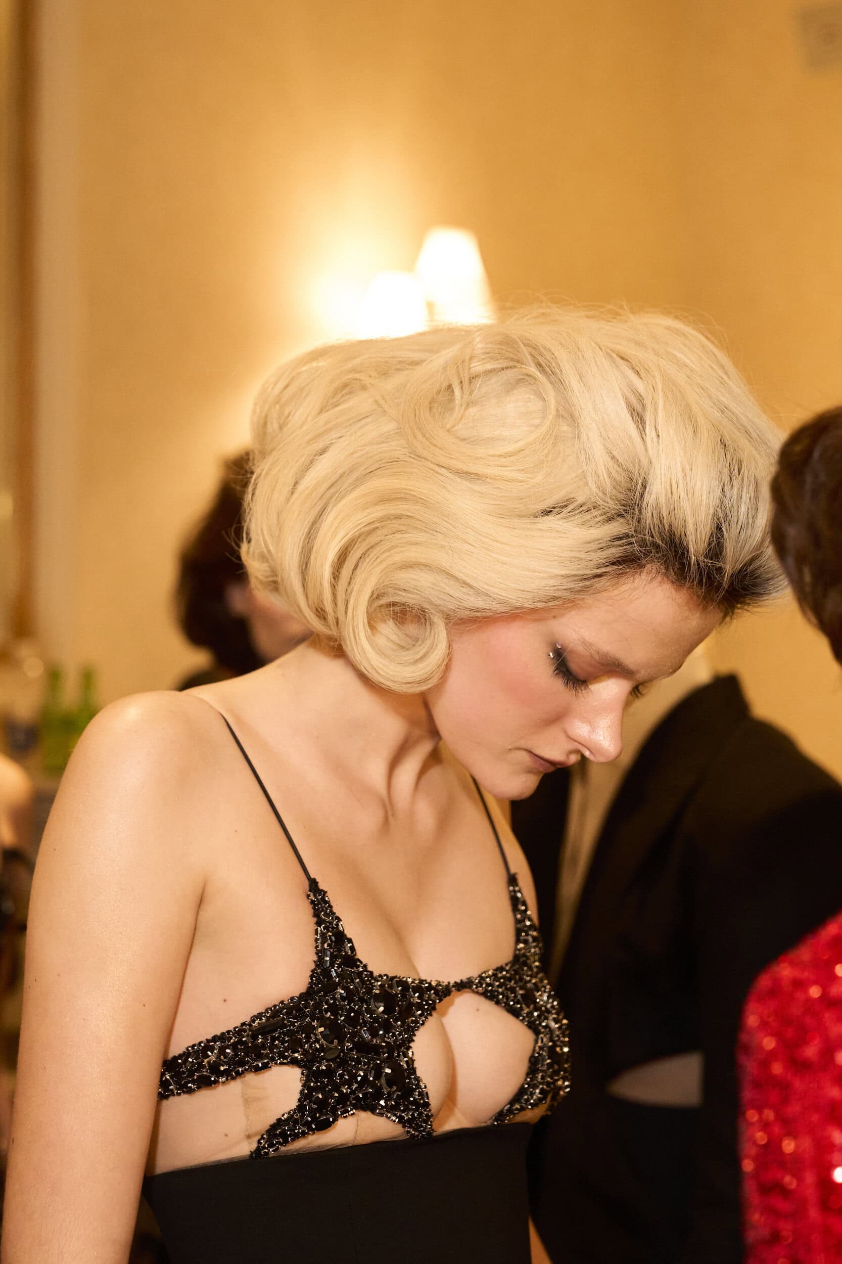 Christian Cowan  Fall 2024 Fashion Show Backstage