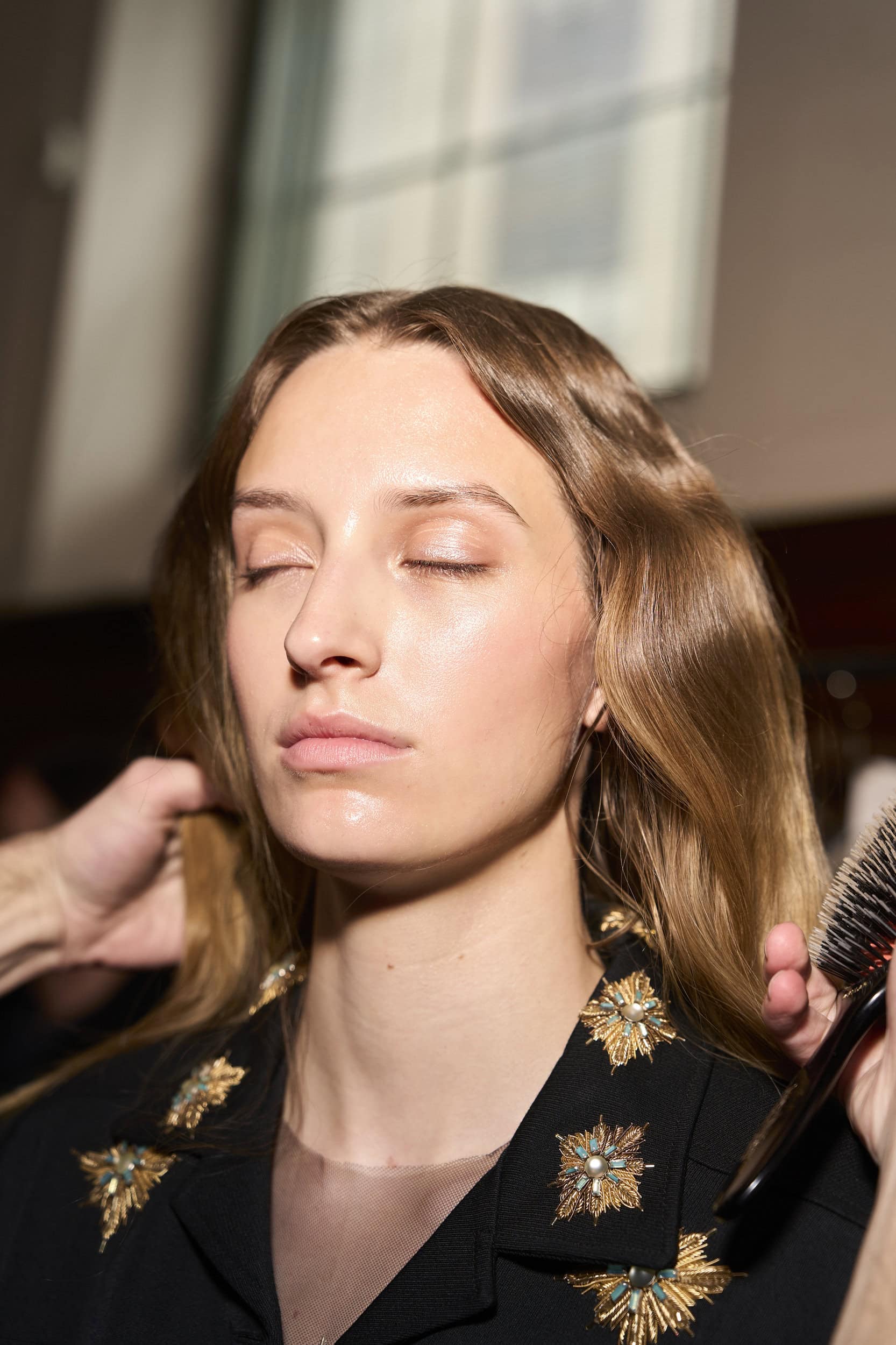 Cucculelli Shaheen  Fall 2024 Fashion Show Backstage