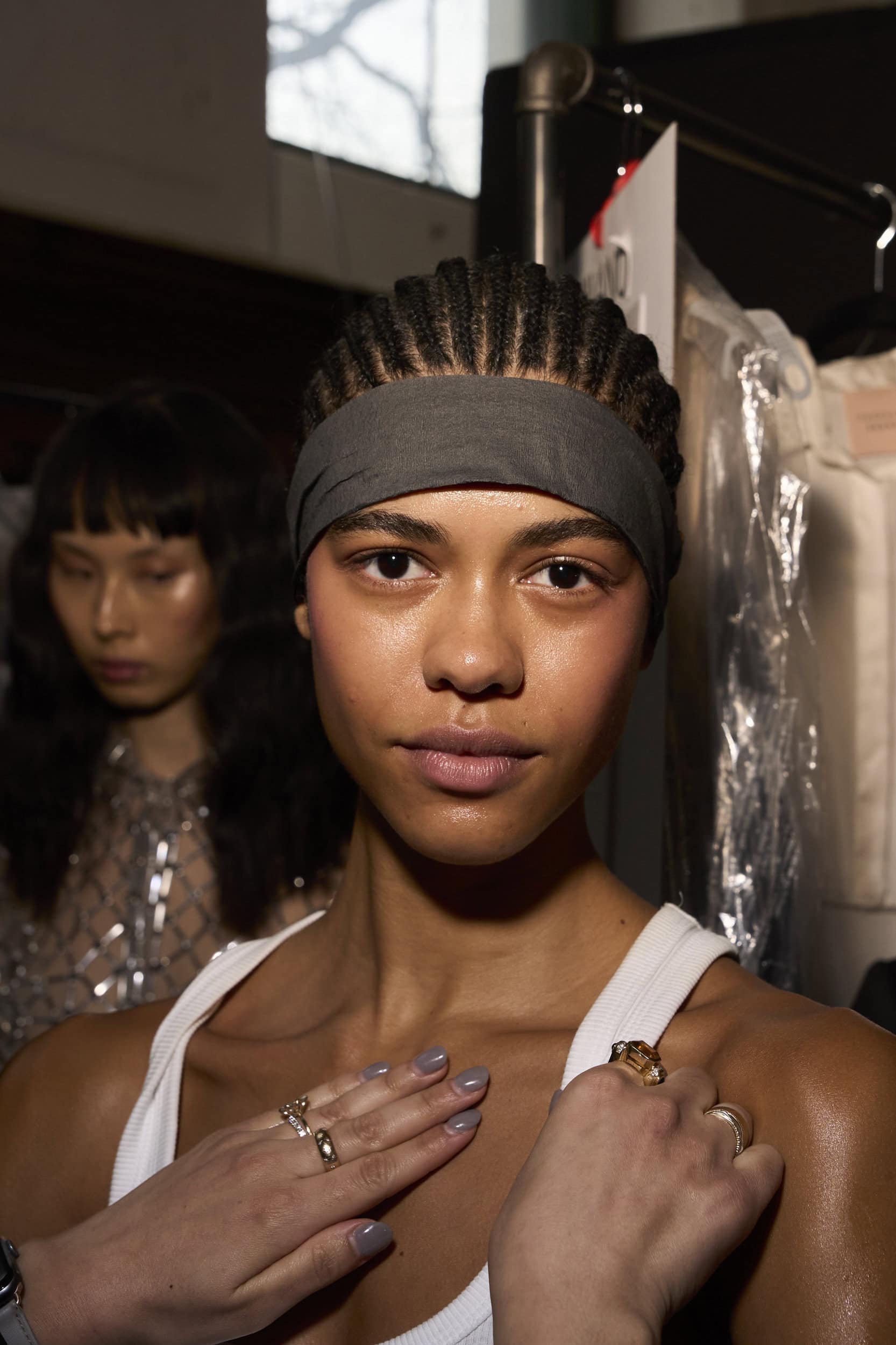 Cucculelli Shaheen  Fall 2024 Fashion Show Backstage
