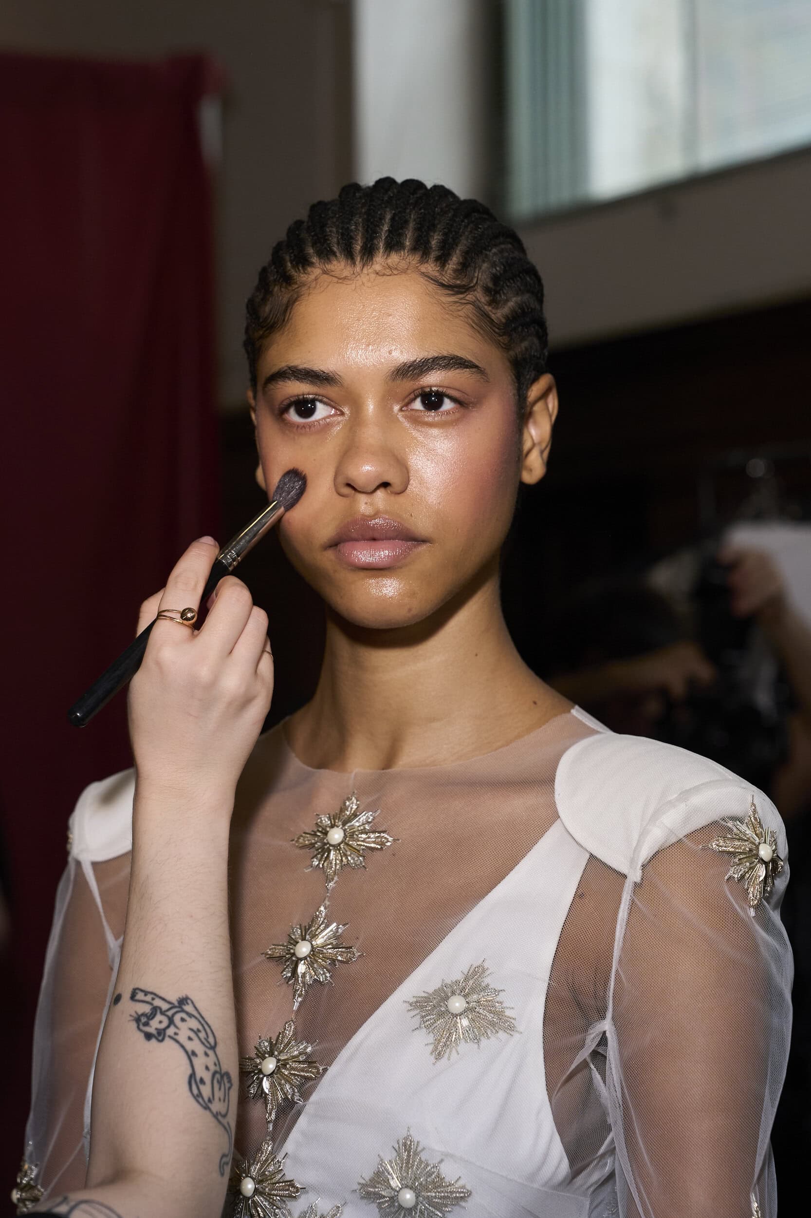 Cucculelli Shaheen  Fall 2024 Fashion Show Backstage