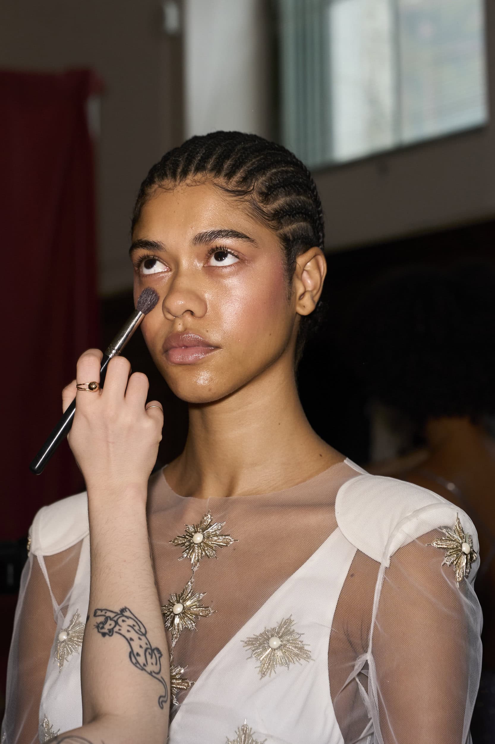 Cucculelli Shaheen  Fall 2024 Fashion Show Backstage