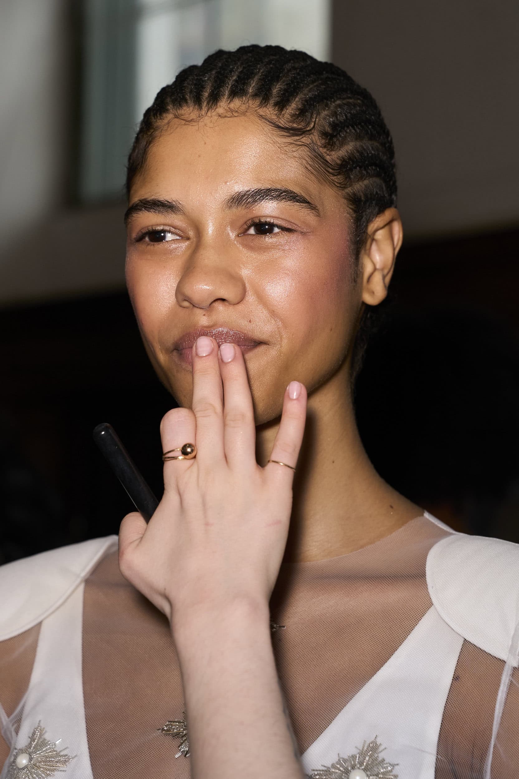 Cucculelli Shaheen  Fall 2024 Fashion Show Backstage