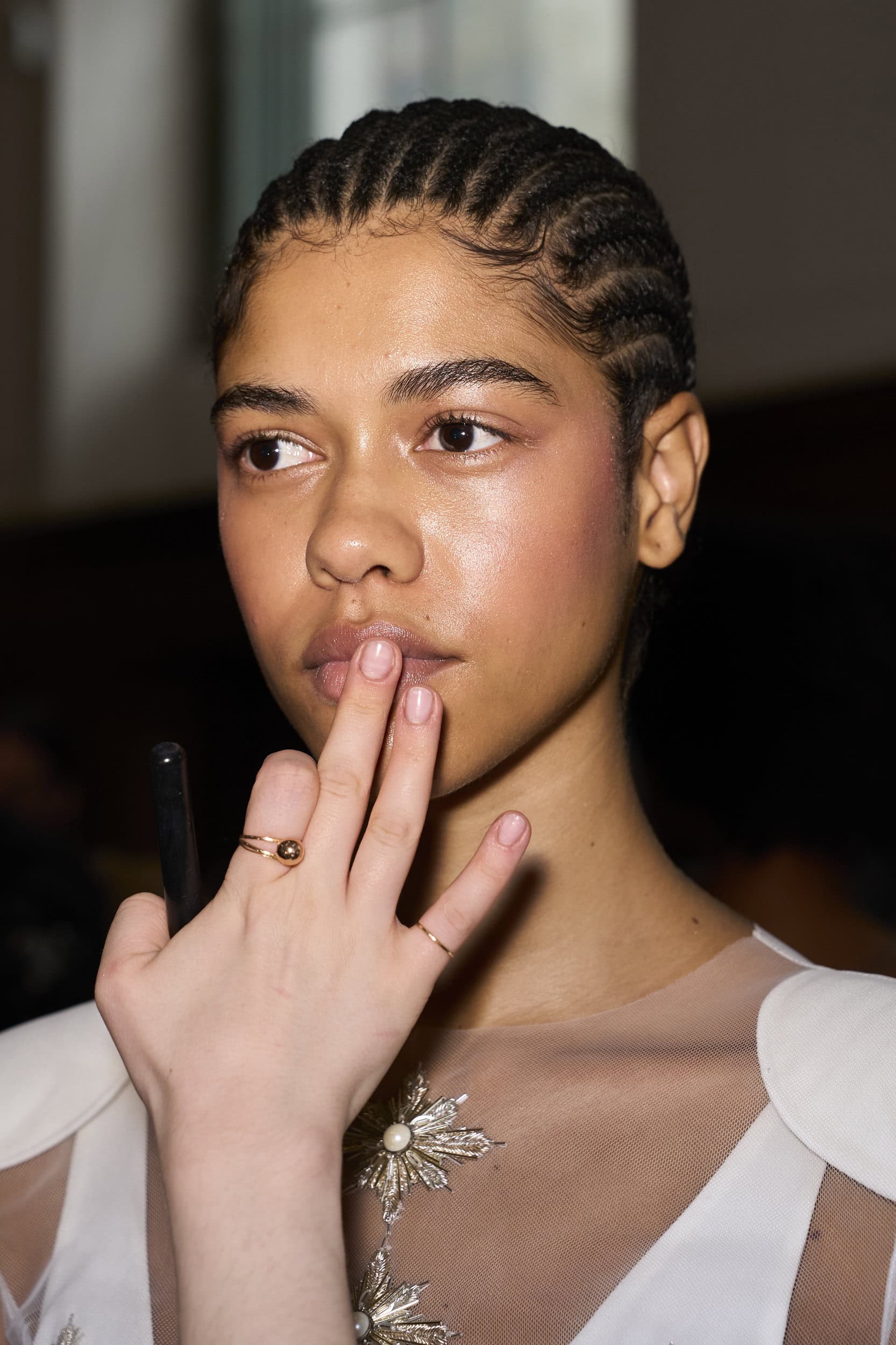 Cucculelli Shaheen  Fall 2024 Fashion Show Backstage