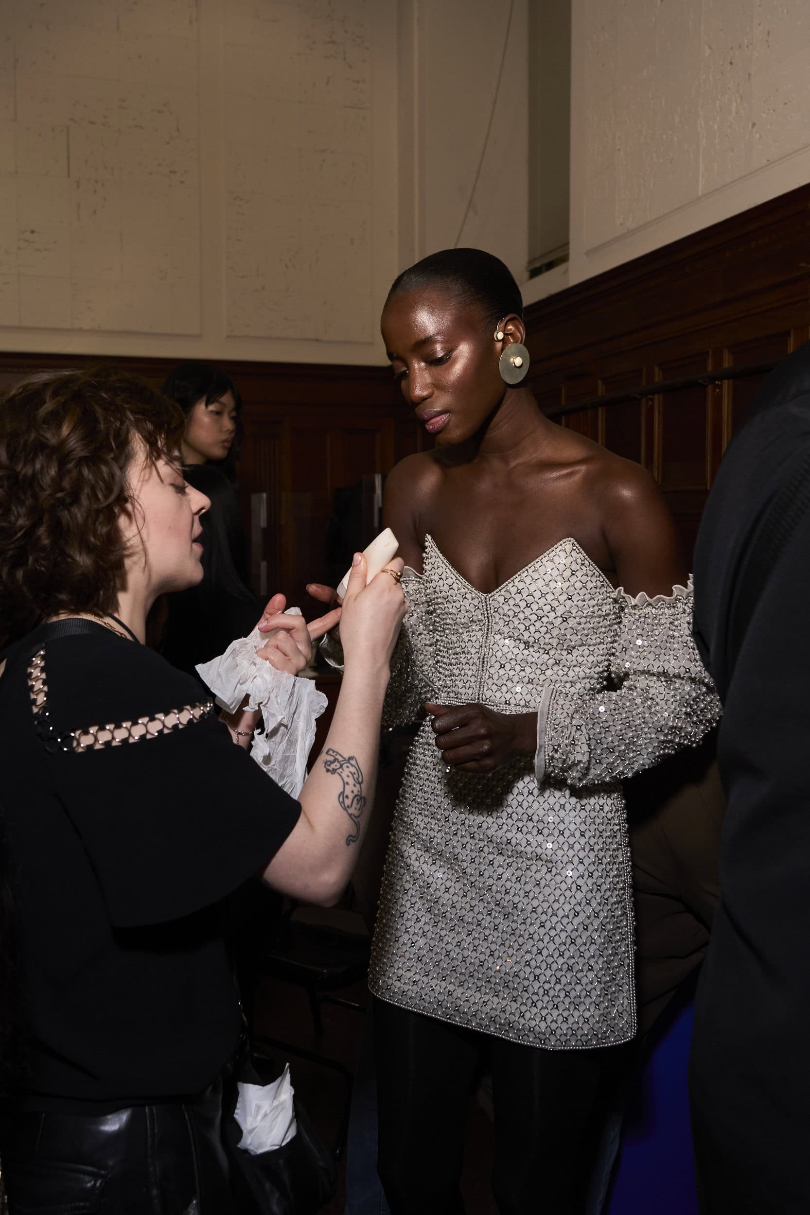 Cucculelli Shaheen  Fall 2024 Fashion Show Backstage