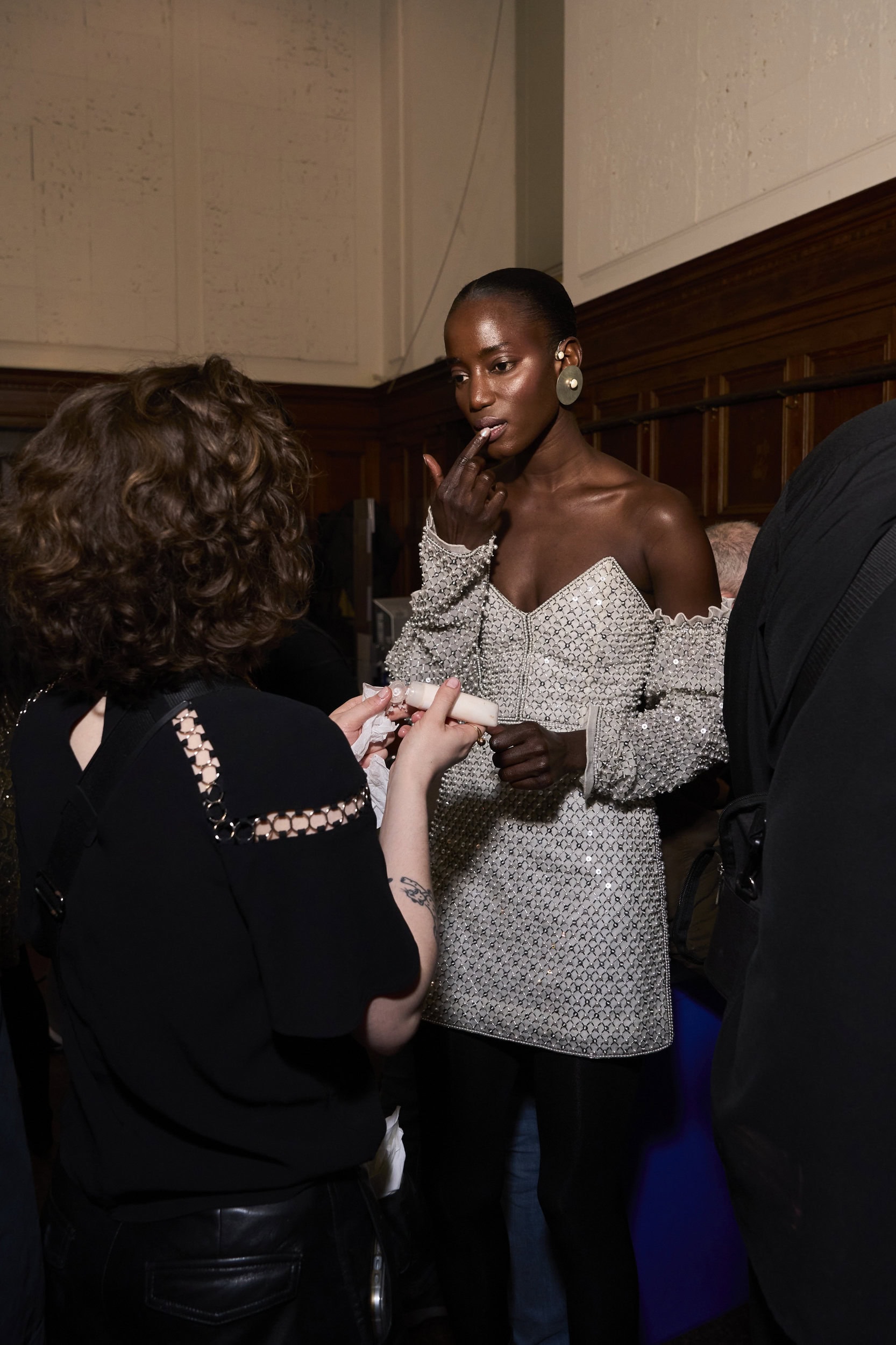 Cucculelli Shaheen  Fall 2024 Fashion Show Backstage