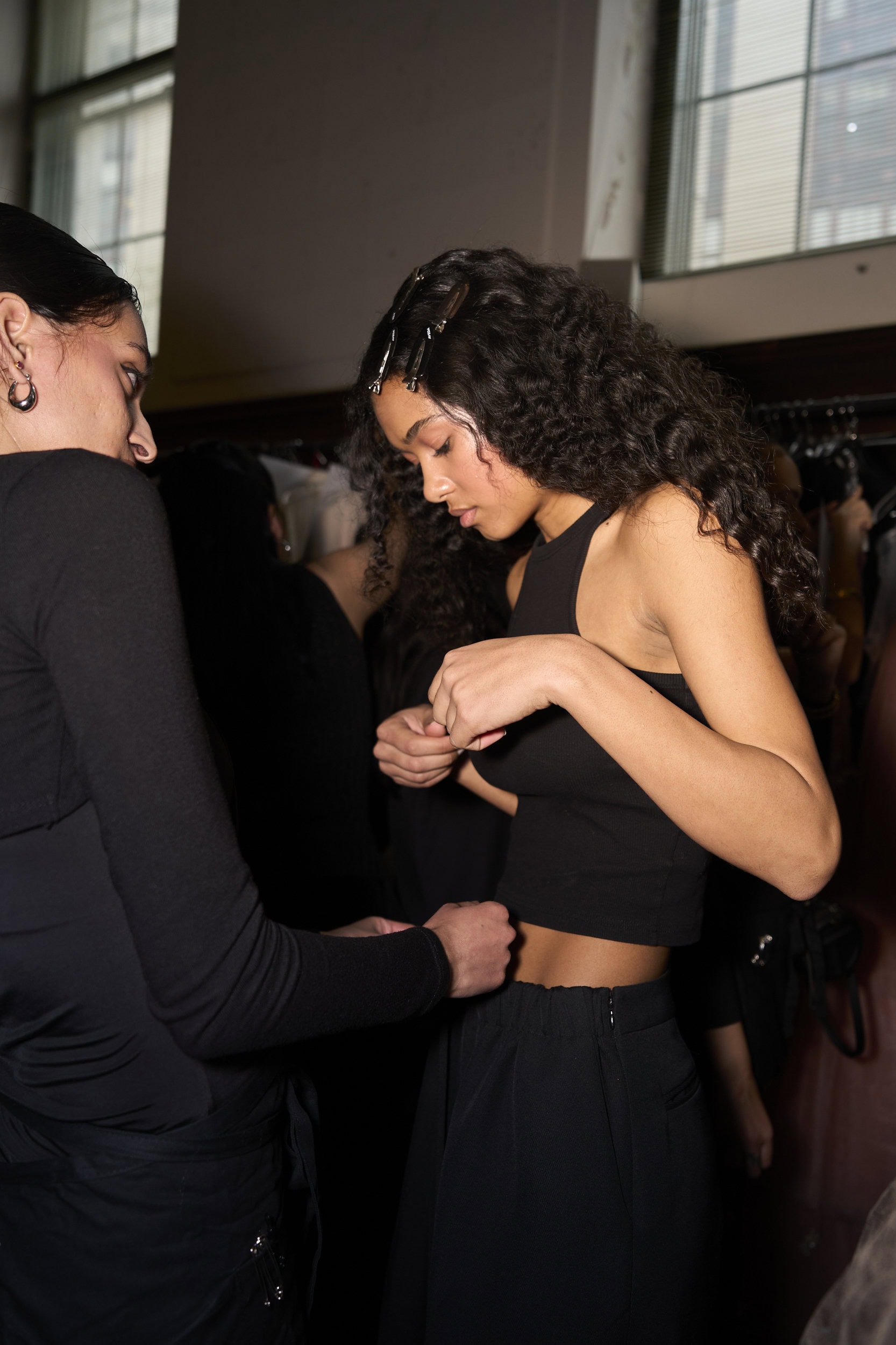 Cucculelli Shaheen  Fall 2024 Fashion Show Backstage