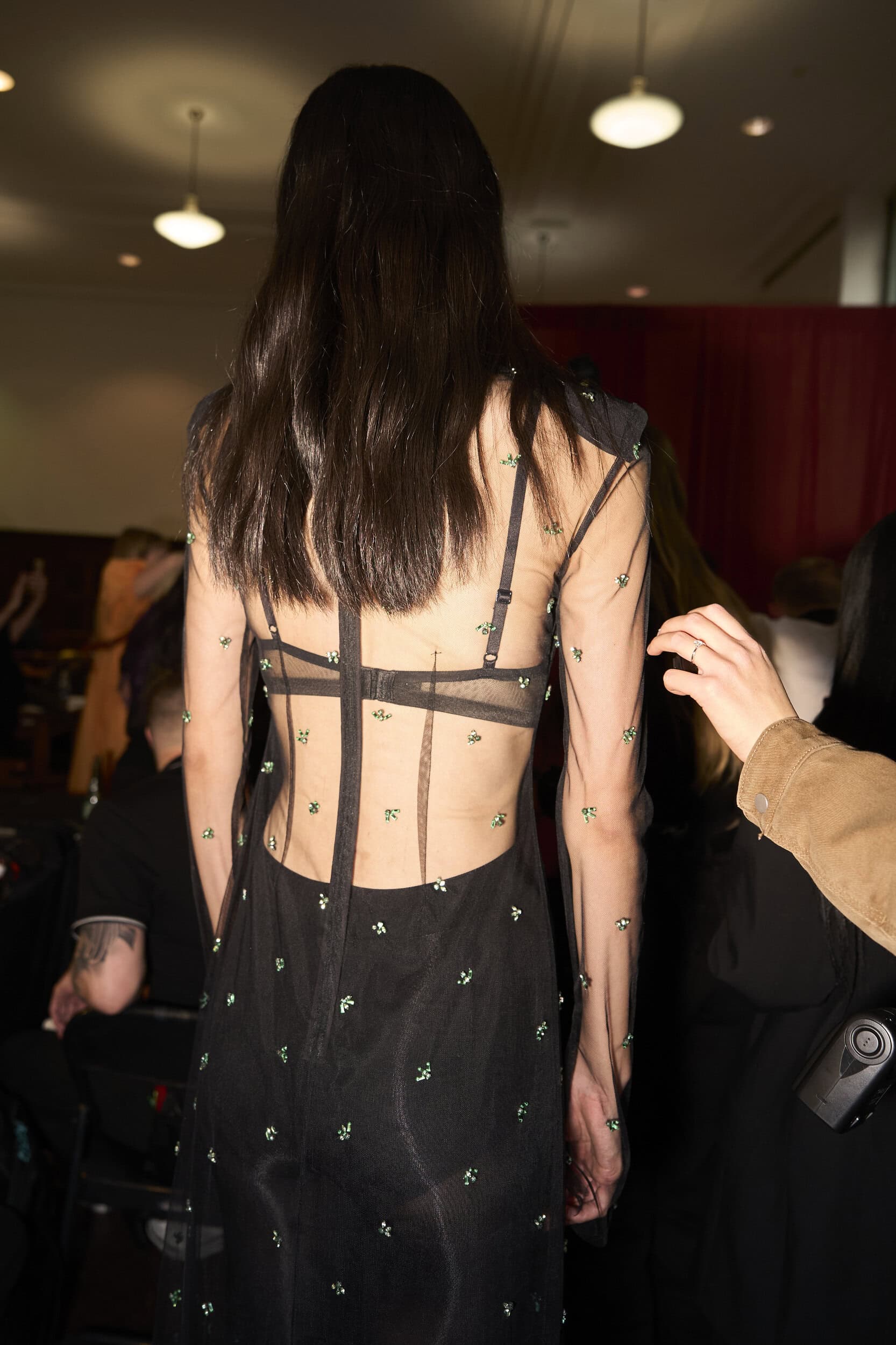 Cucculelli Shaheen  Fall 2024 Fashion Show Backstage