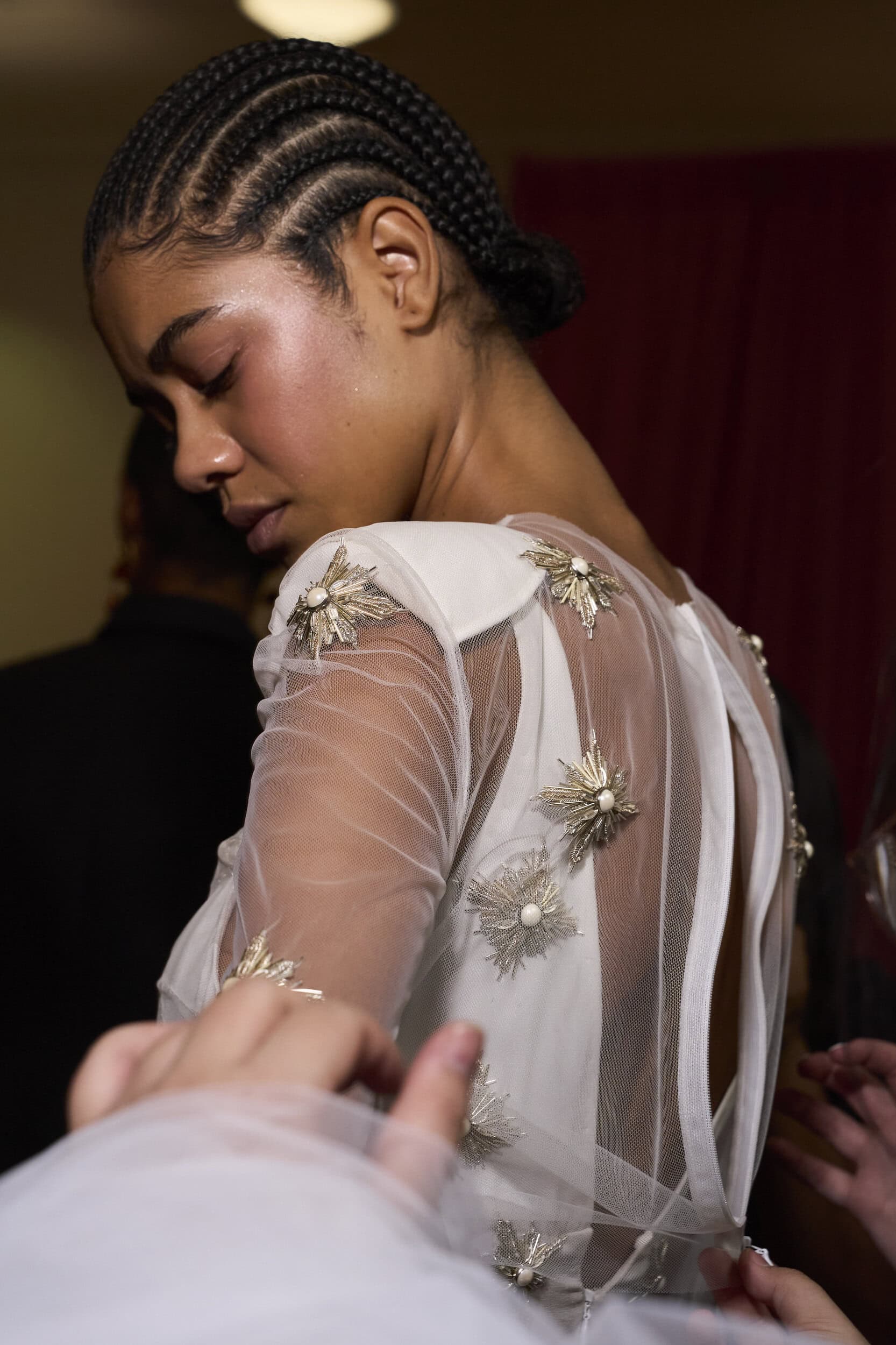 Cucculelli Shaheen  Fall 2024 Fashion Show Backstage