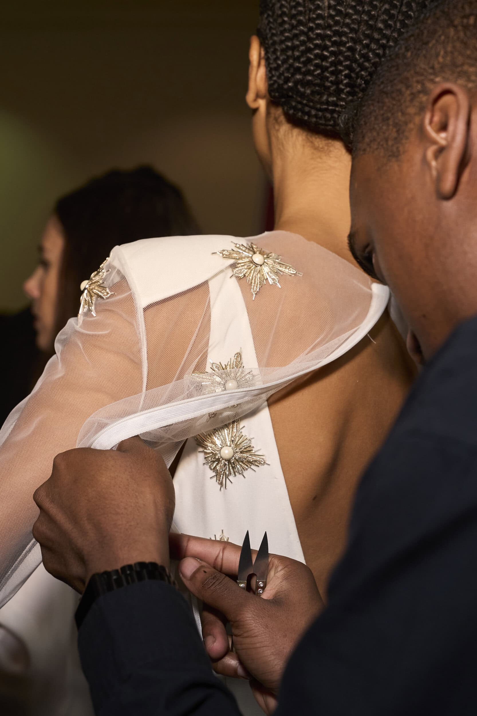 Cucculelli Shaheen  Fall 2024 Fashion Show Backstage