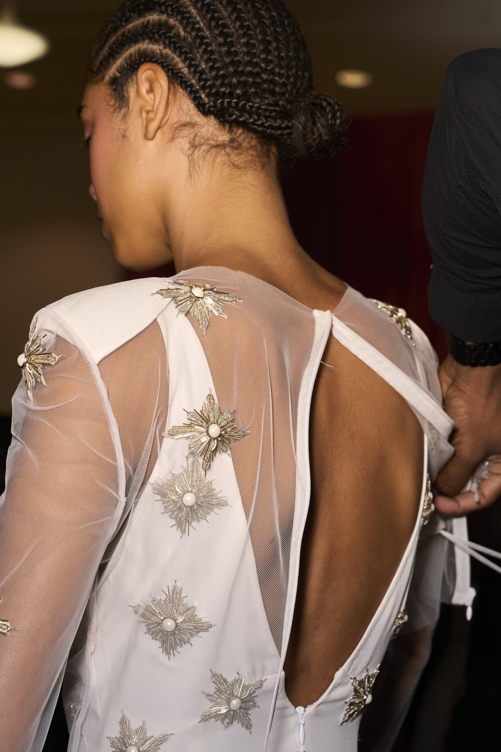 Cucculelli Shaheen  Fall 2024 Fashion Show Backstage
