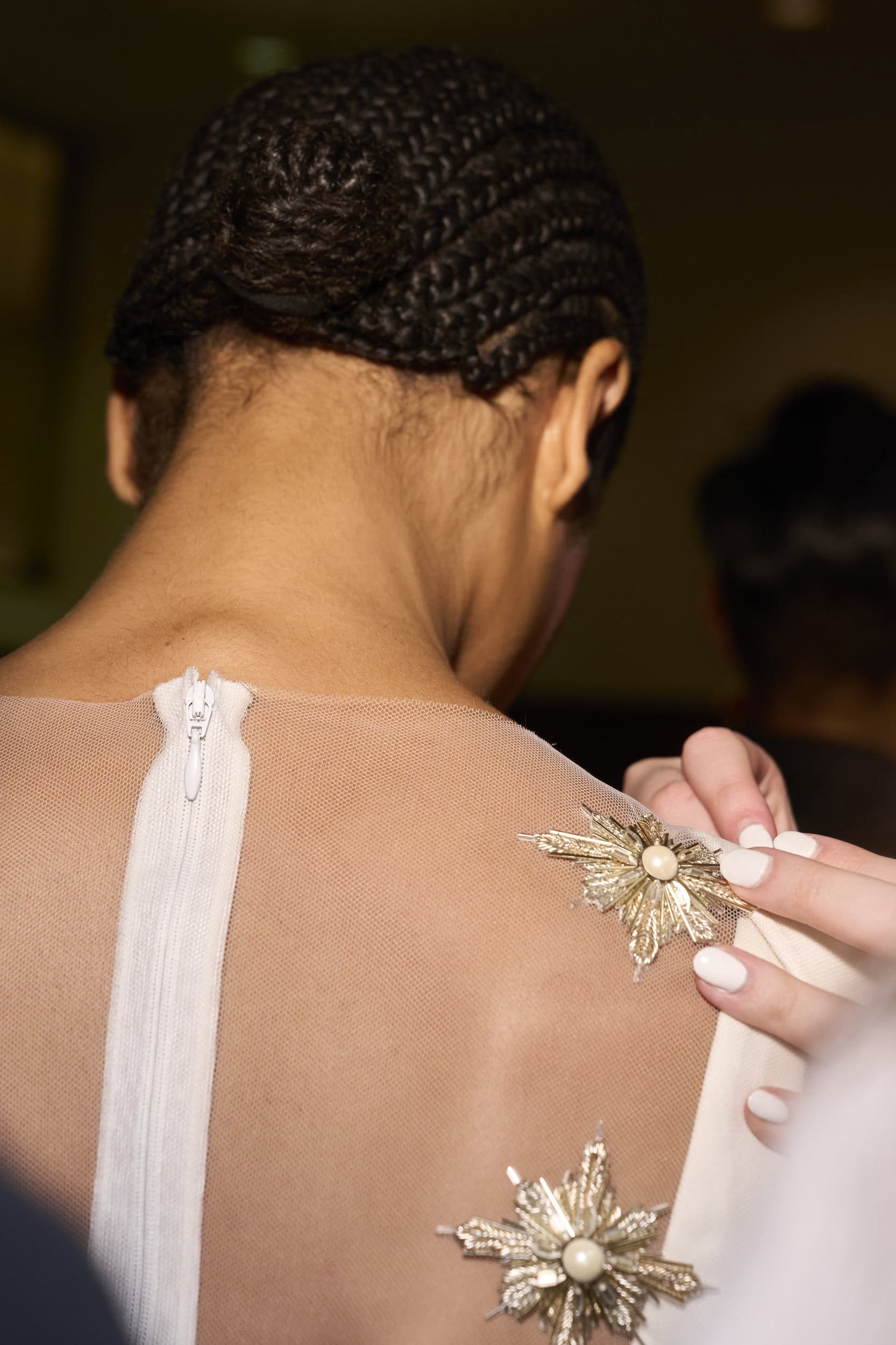 Cucculelli Shaheen  Fall 2024 Fashion Show Backstage