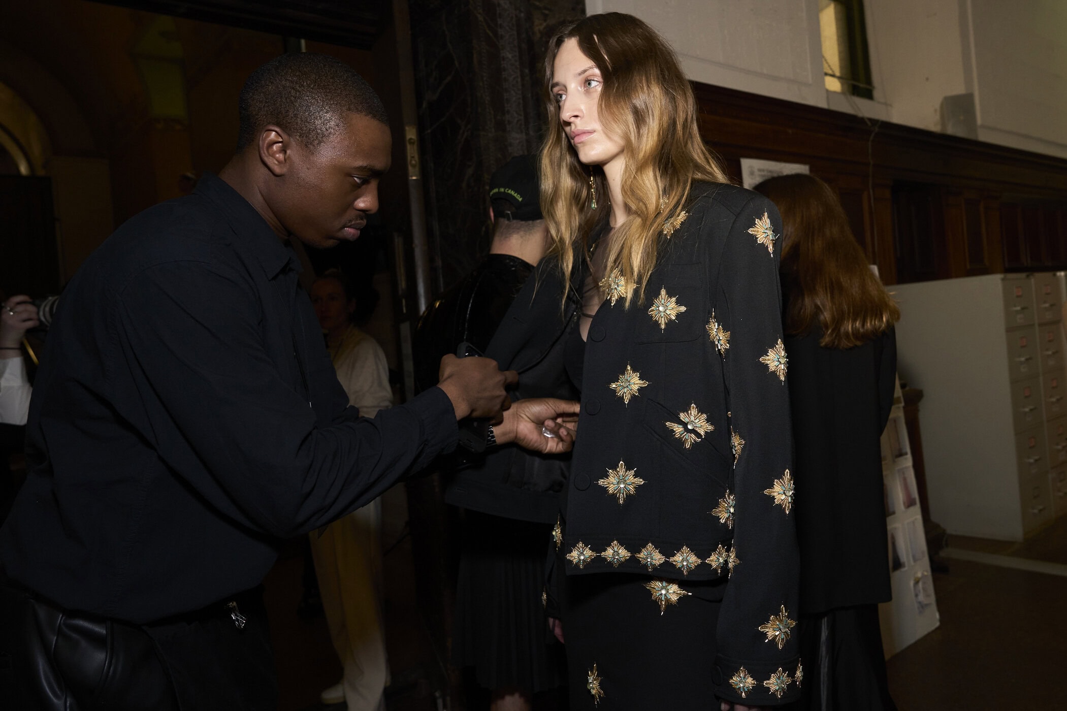 Cucculelli Shaheen  Fall 2024 Fashion Show Backstage