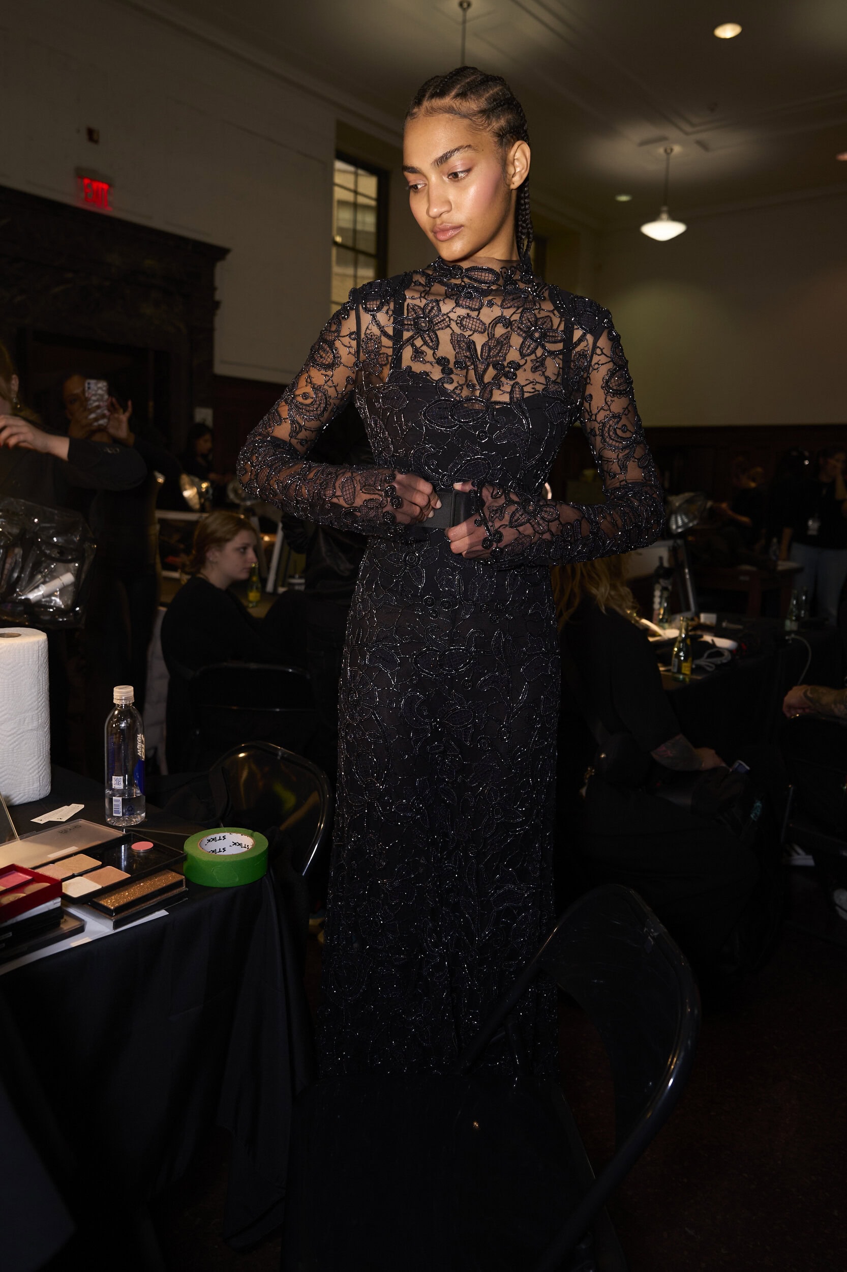 Cucculelli Shaheen  Fall 2024 Fashion Show Backstage