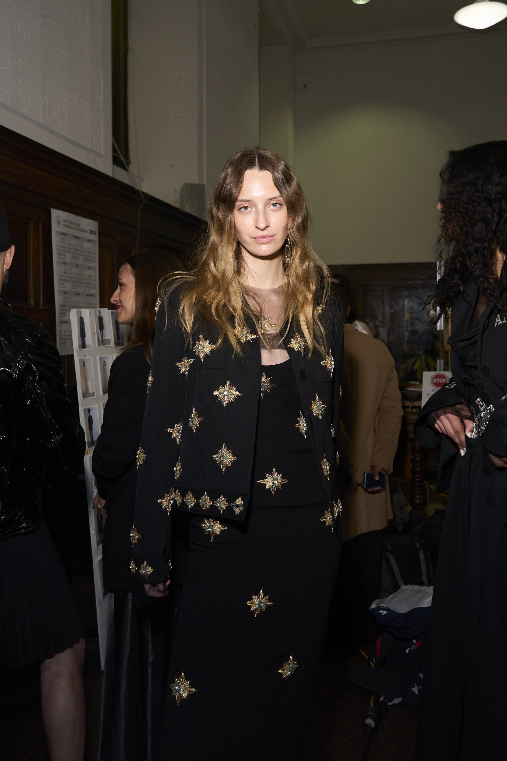 Cucculelli Shaheen  Fall 2024 Fashion Show Backstage