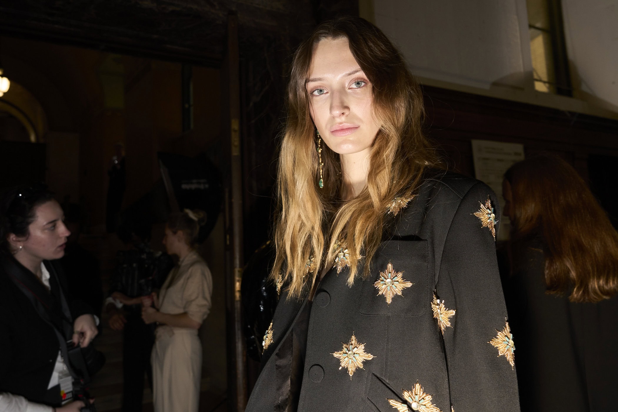 Cucculelli Shaheen  Fall 2024 Fashion Show Backstage