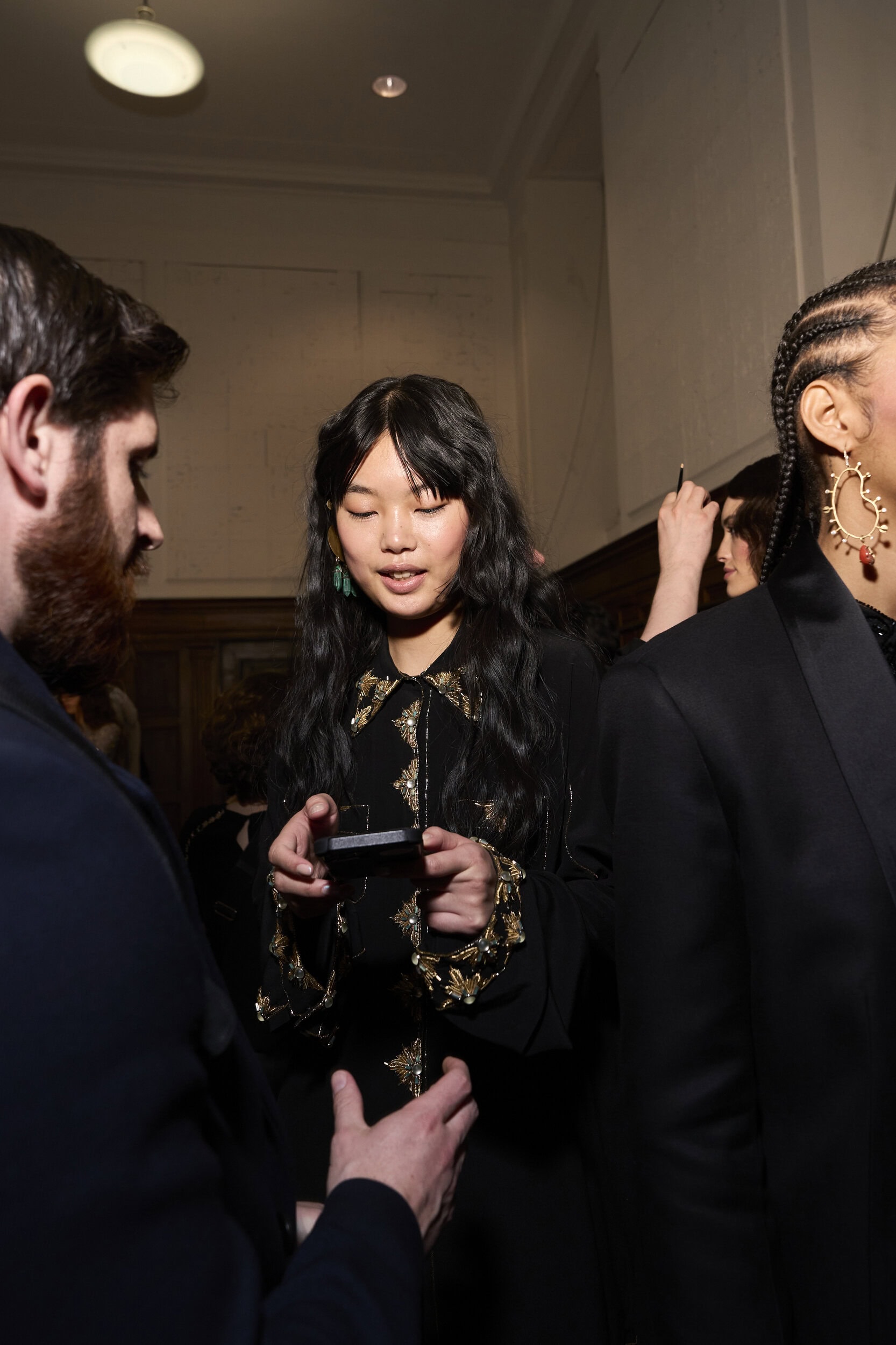 Cucculelli Shaheen  Fall 2024 Fashion Show Backstage